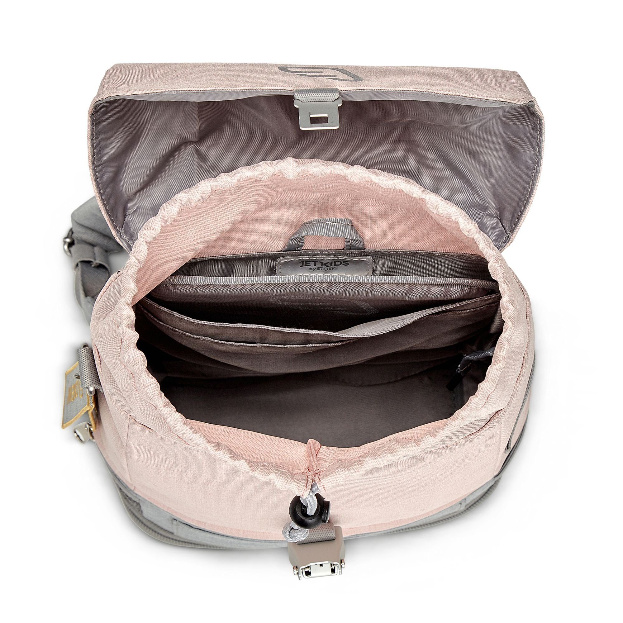 pink Polyester Jetkids Kinderrucksack, Stokke