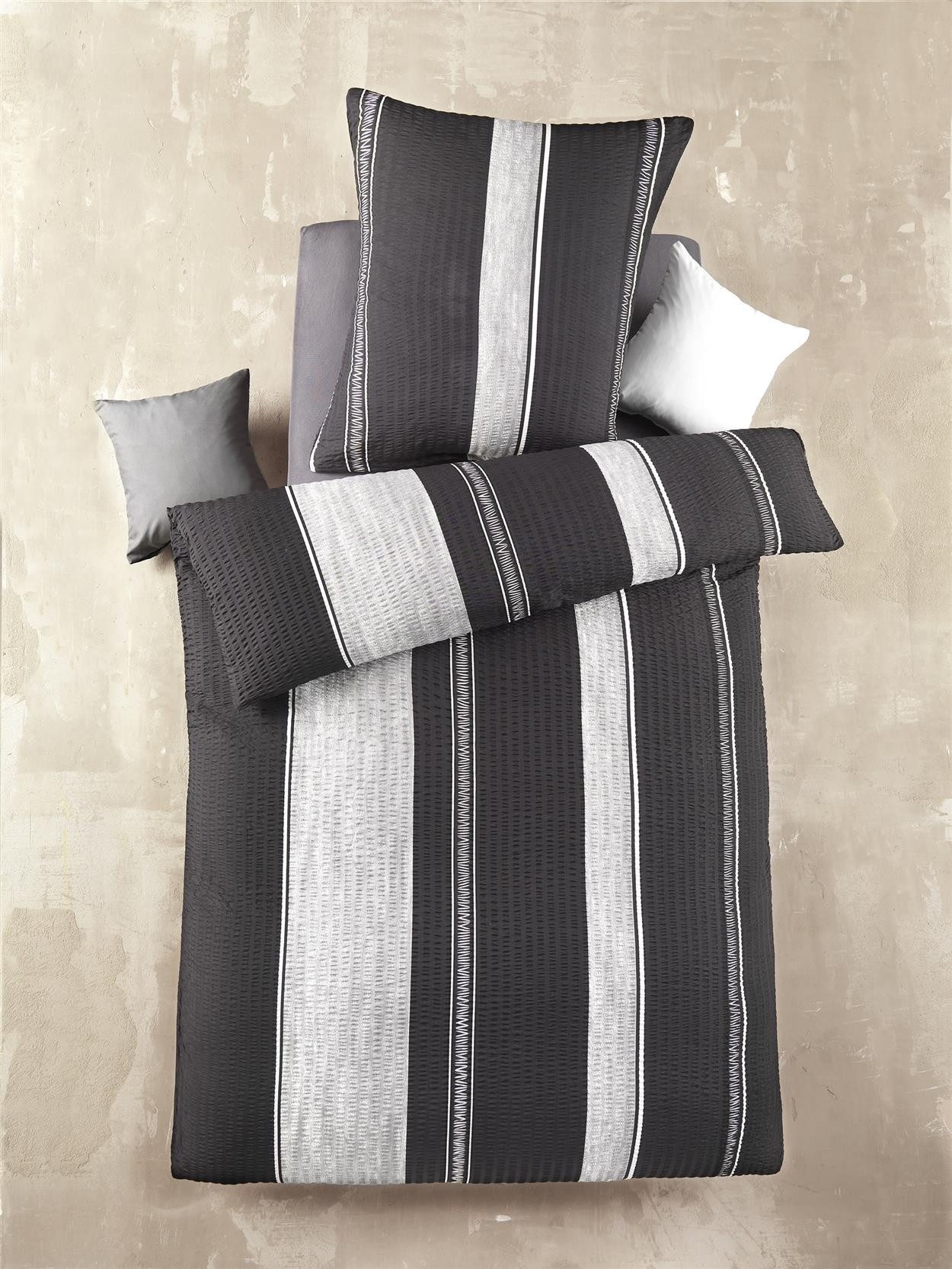 Carpe Sonno Bettwäsche Seersucker 135x200 Mikrofaser günstig online kaufen