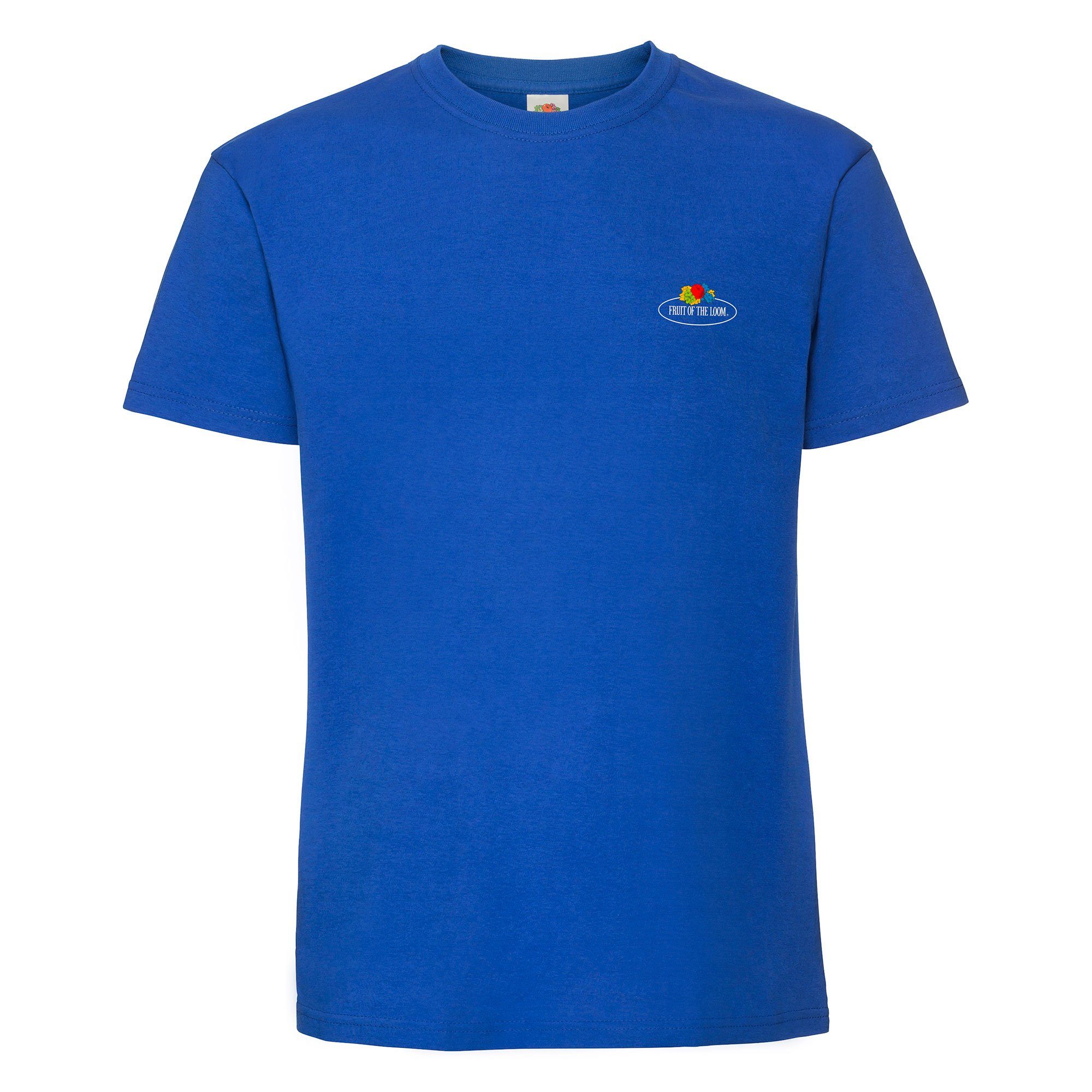 royal klein T-Shirt the Rundhalsshirt Ringspun Vintage-Logo Loom of Fruit Premium -