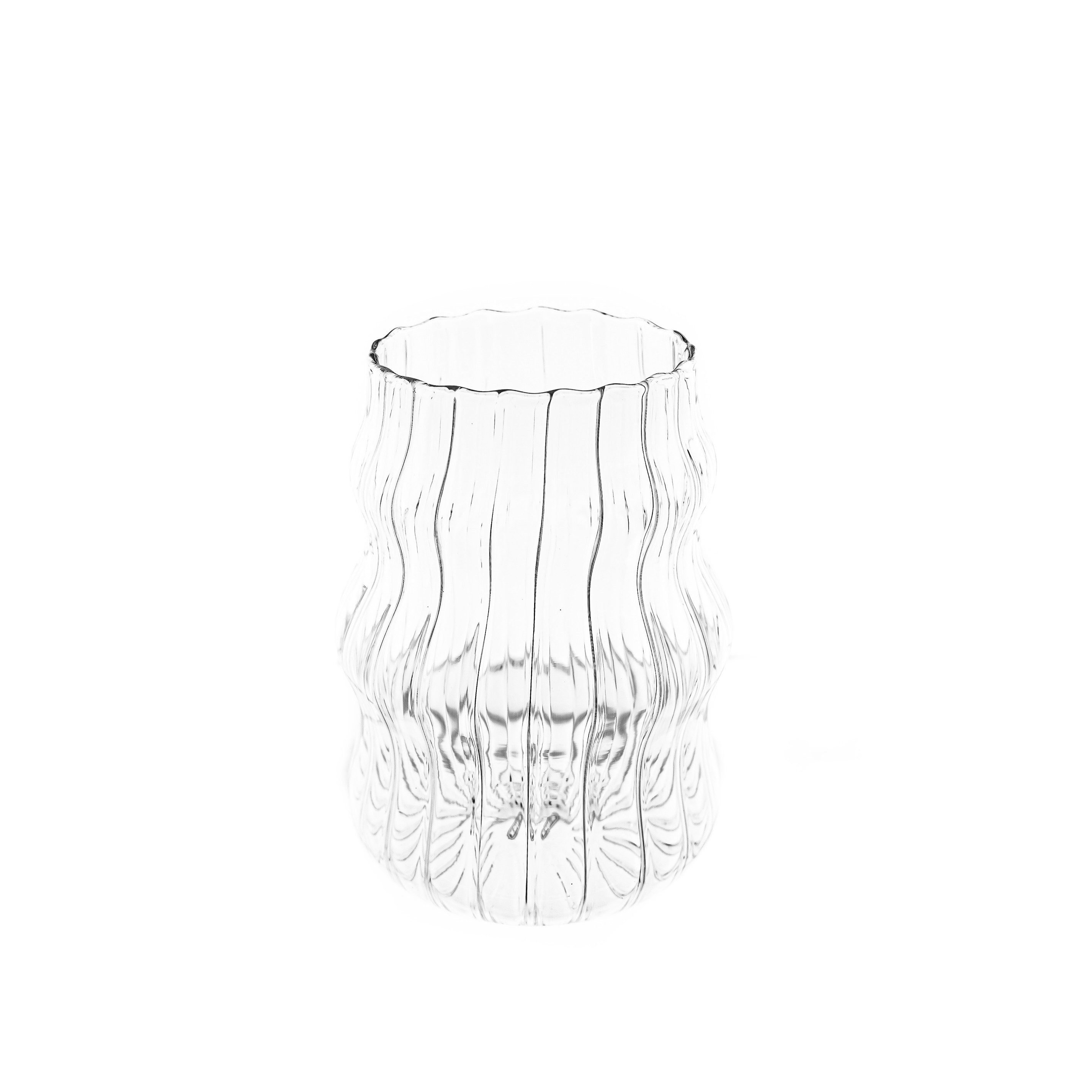 Mulex Gläser-Set Bubble Getränkebecher Cocktail- 500 ml Borosilikatglas, 2-tlg.