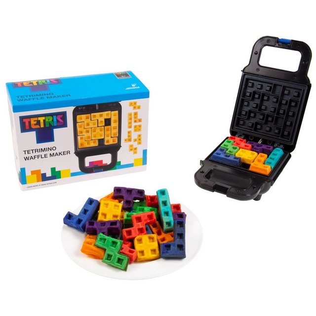 Fizz creations Waffeleisen Tetris™ Tetrimino Waffeleisen, 900 W, �Offizielles Tetris-Merchandise-Produkt