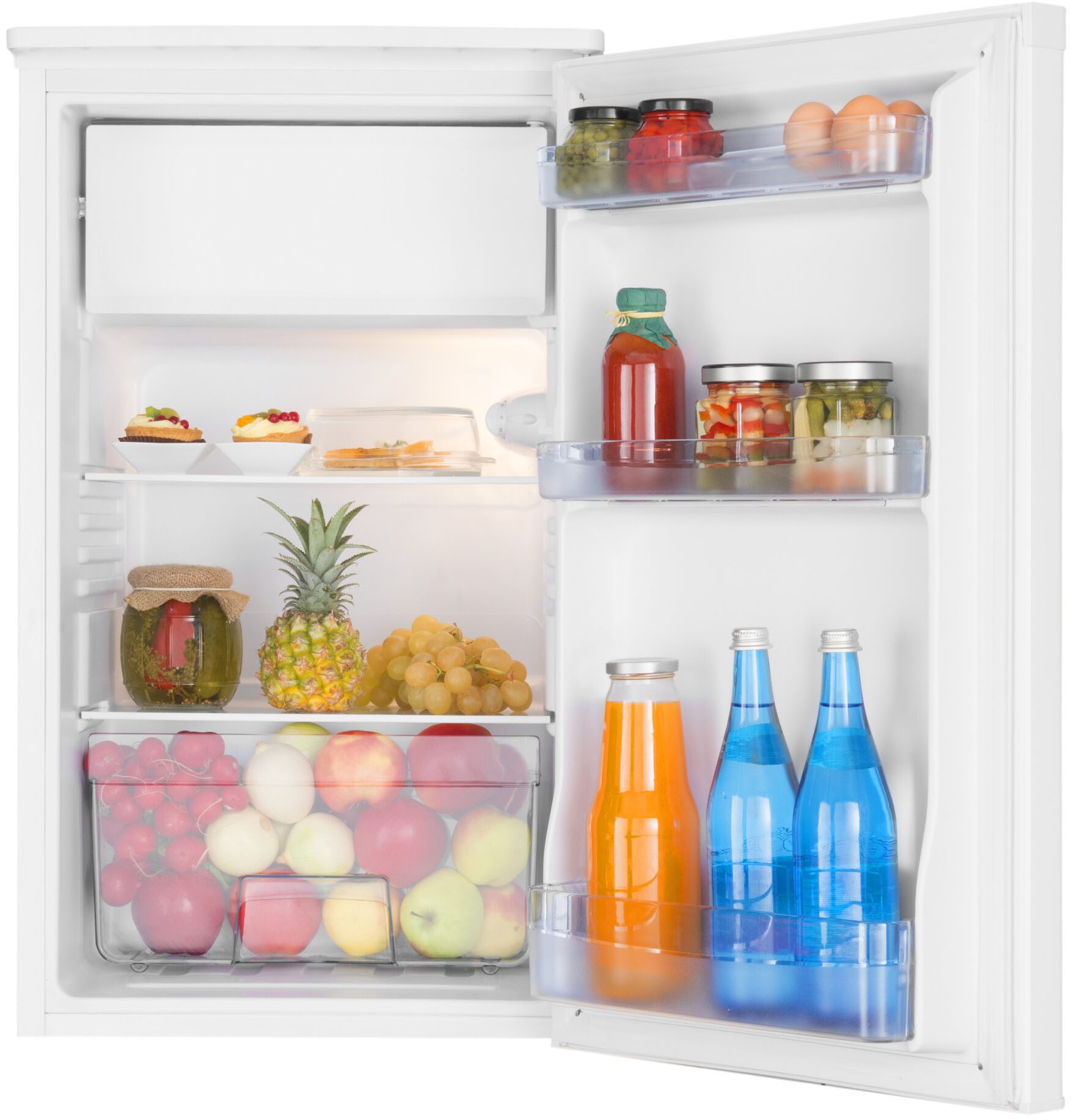 Amica Kühlschrank KS 361 155 W, 84 cm hoch, 48 cm breit