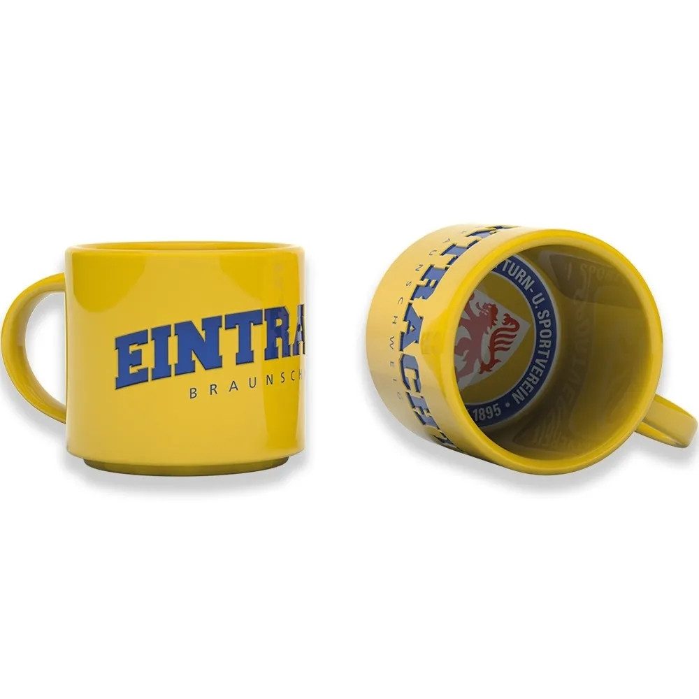 Eintracht Braunschweig Tasse Eintracht Tasse Retro Schriftzug