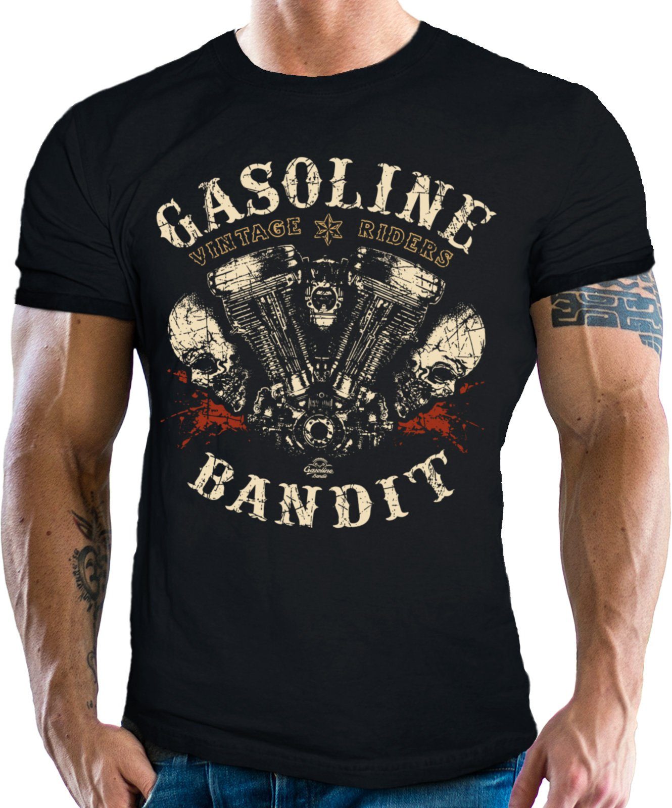 GASOLINE BANDIT® T-Shirt für Biker - günstig online kaufen