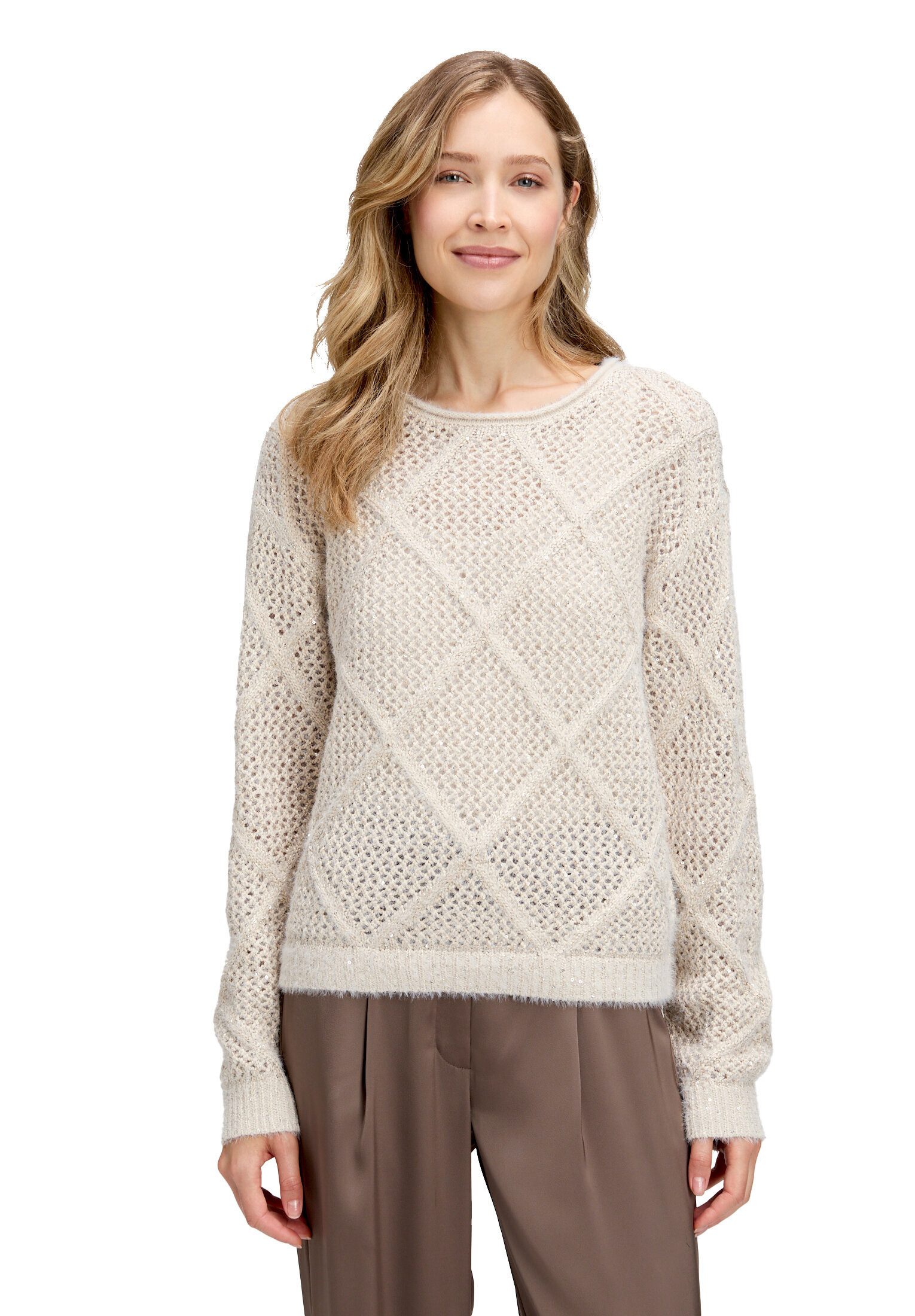 Betty Barclay Strickpullover Damen mit Effektgarn (1-tlg)