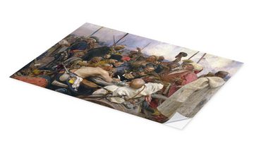 Posterlounge Wandfolie Ilya Efimovich Repin, Antwort der Saporoger Kosaken, Malerei
