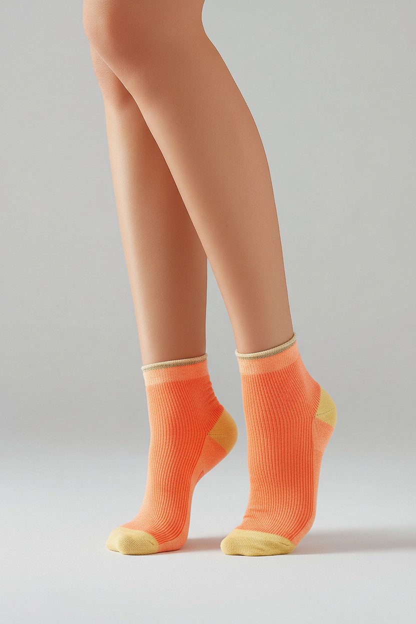 DAILYSOCKS Freizeitsocken EVA mit feiner Rippstruktur (1-Paar) Angesagte Rippstruktur