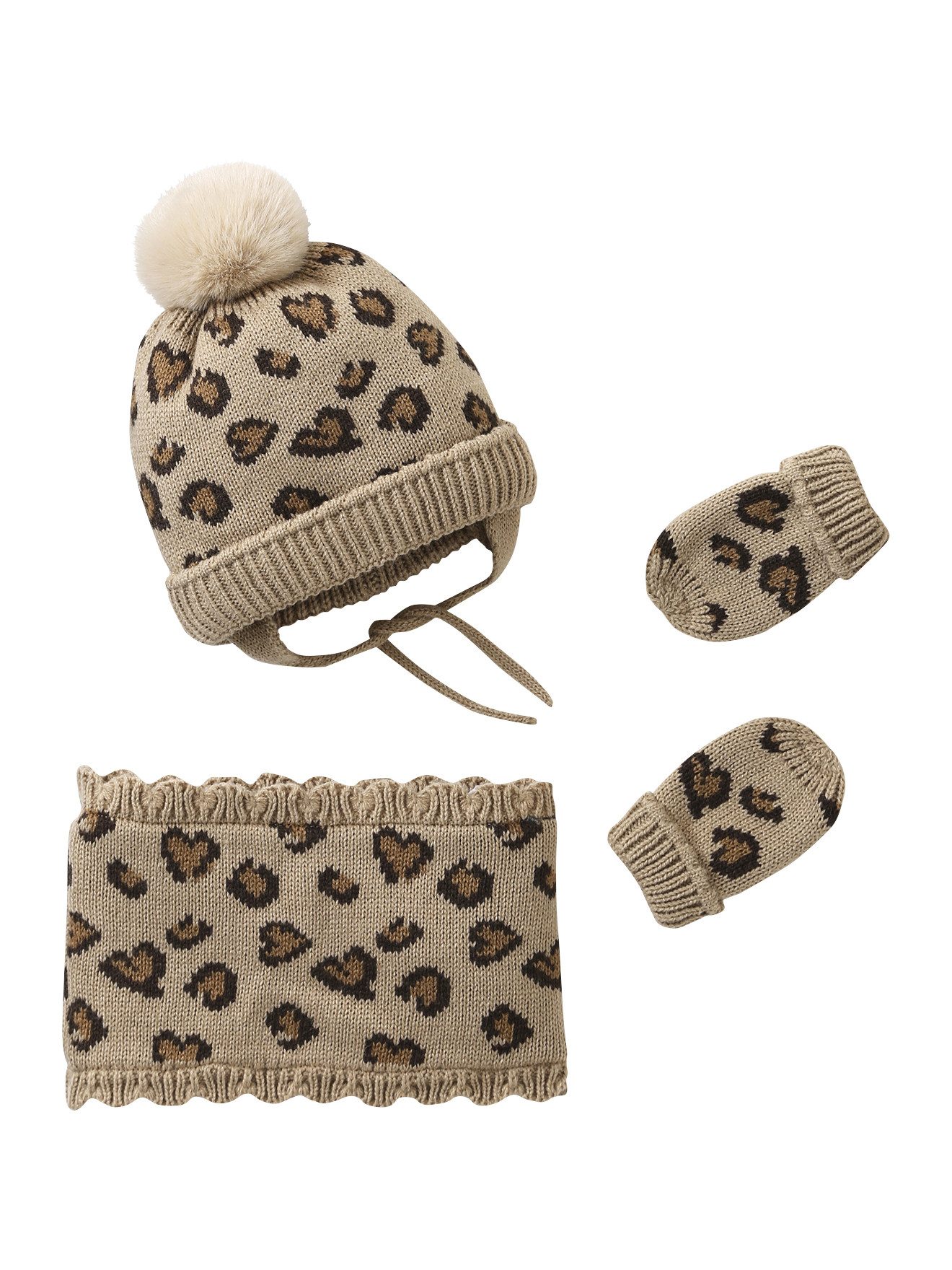 vertbaudet Mütze & Schal