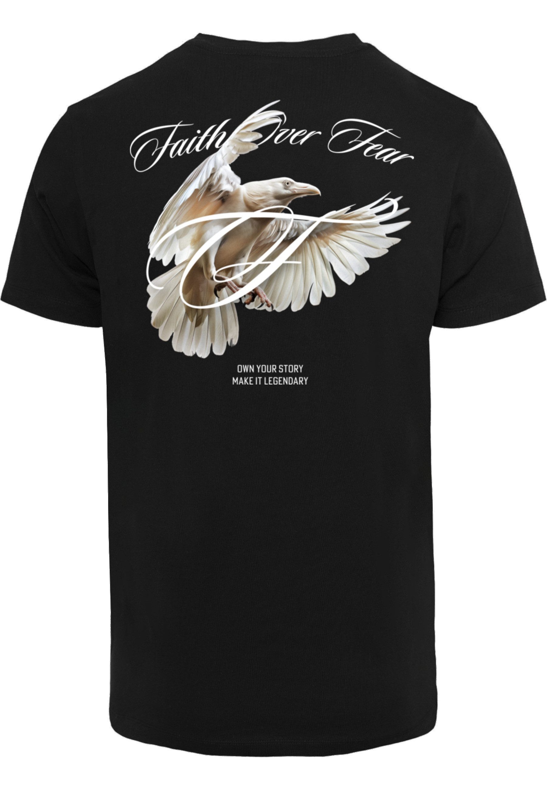 MisterTee T-Shirt MisterTee Fearless Crow Tee (1-tlg) günstig online kaufen