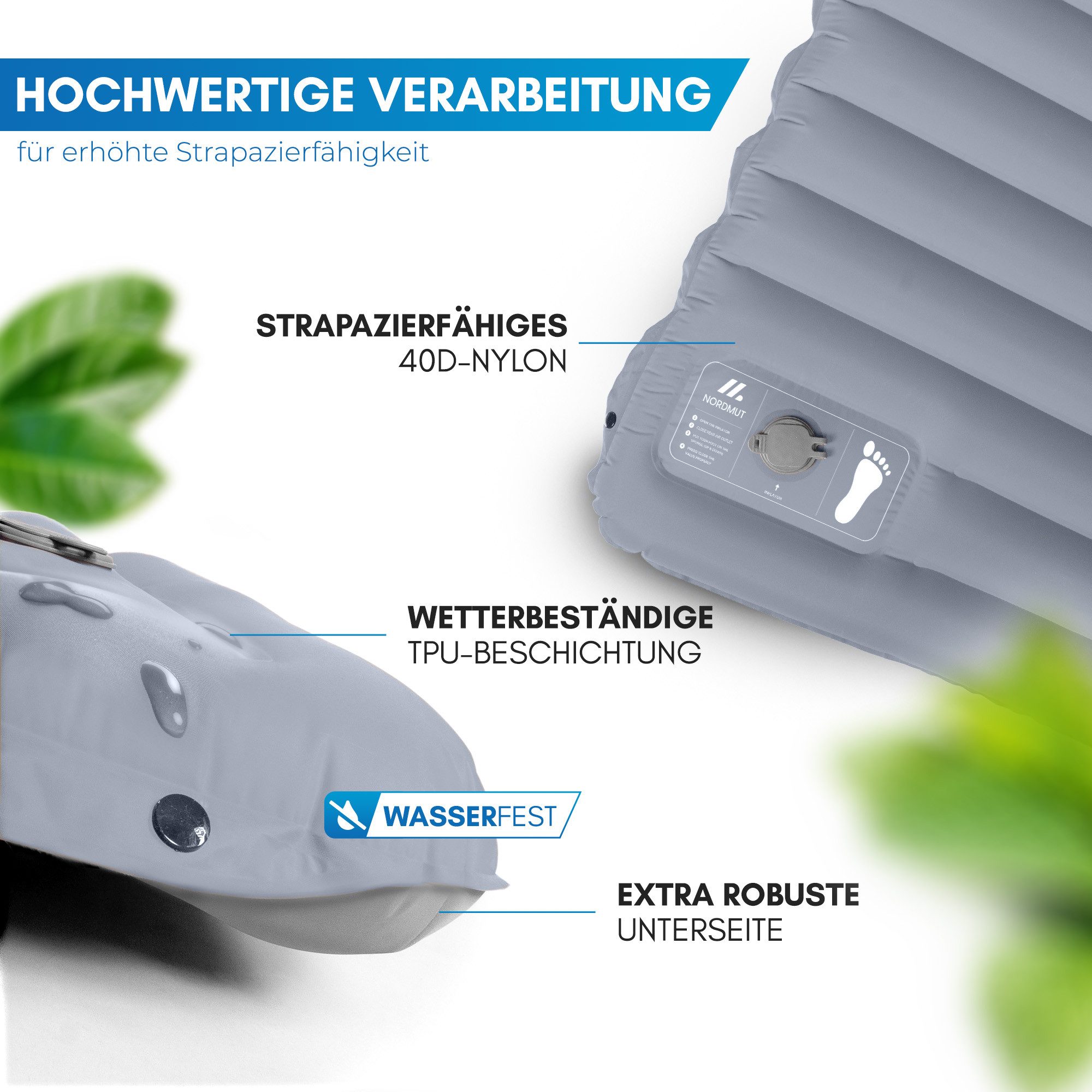 Nordmut Isomatte NORDMUT® Isomatte Selbstaufblasend 10cm günstig online kaufen