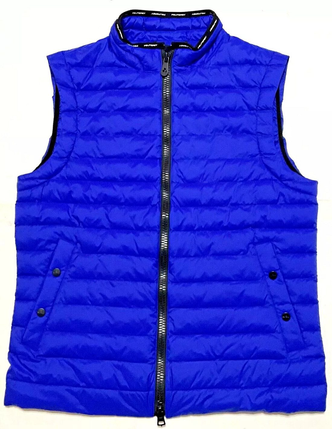 PEUTEREY Steppweste Peuterey Herren Weste, Peuterey MOISE KNC 01 Weste, Wasserabweisende mit Stehkragen