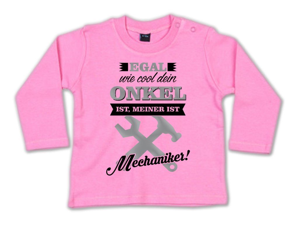 Ggraphics Longsleeve Egal wie cool Dein Onkel ist, meiner ist