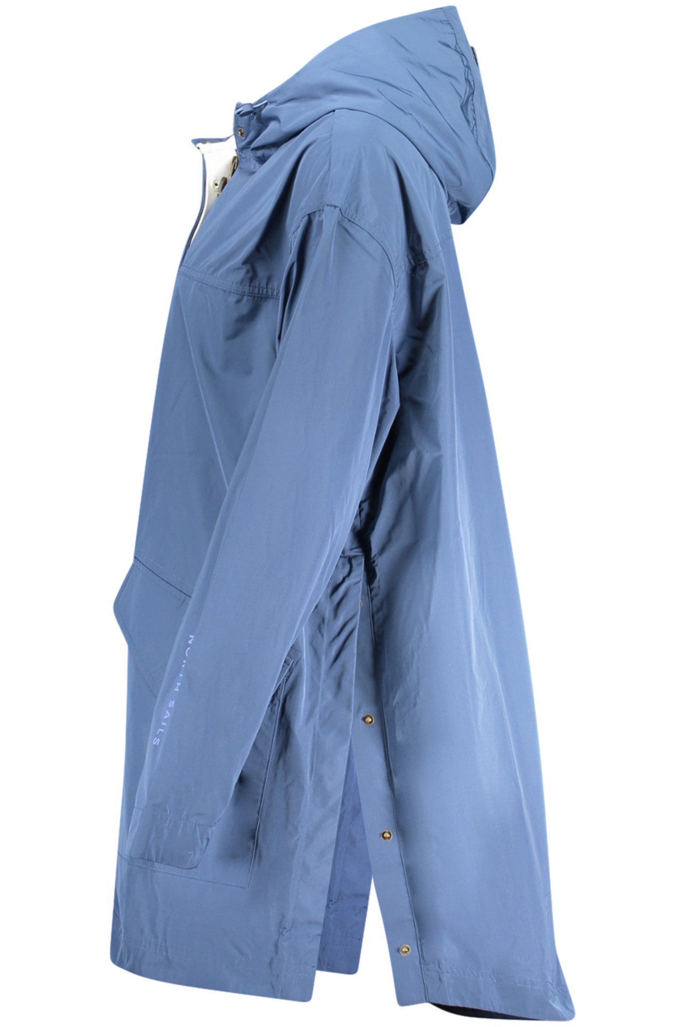 North Sails Sweatshirt Blaue Damenjacke: Langarm-Parka mit Kapuze und