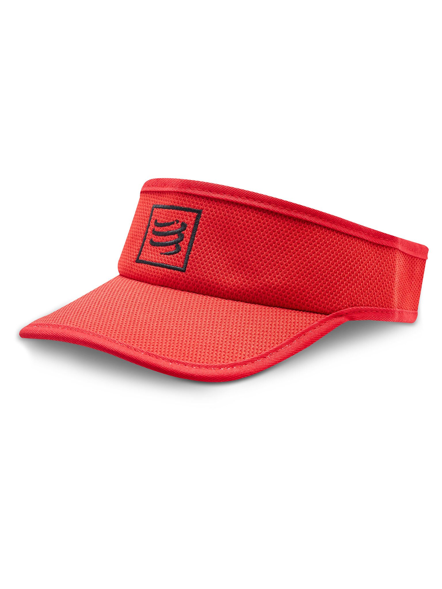 Compressport Strickmütze Schirmmütze Visor CU00054B Red/Black 301