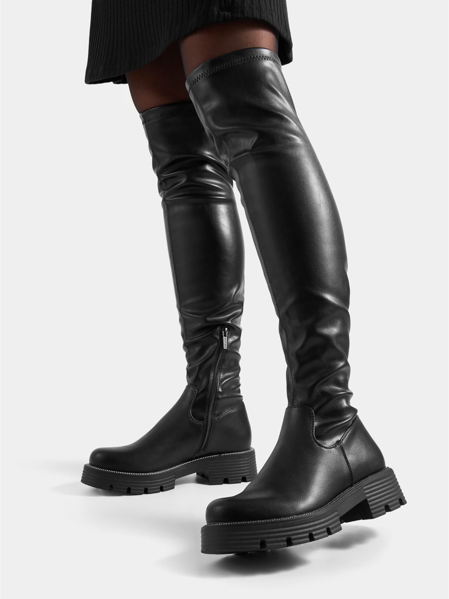 Jenny Fairy Jenny Fairy Overknees Damen NAILEA WS6119-05 Schwarz Overkneest günstig online kaufen