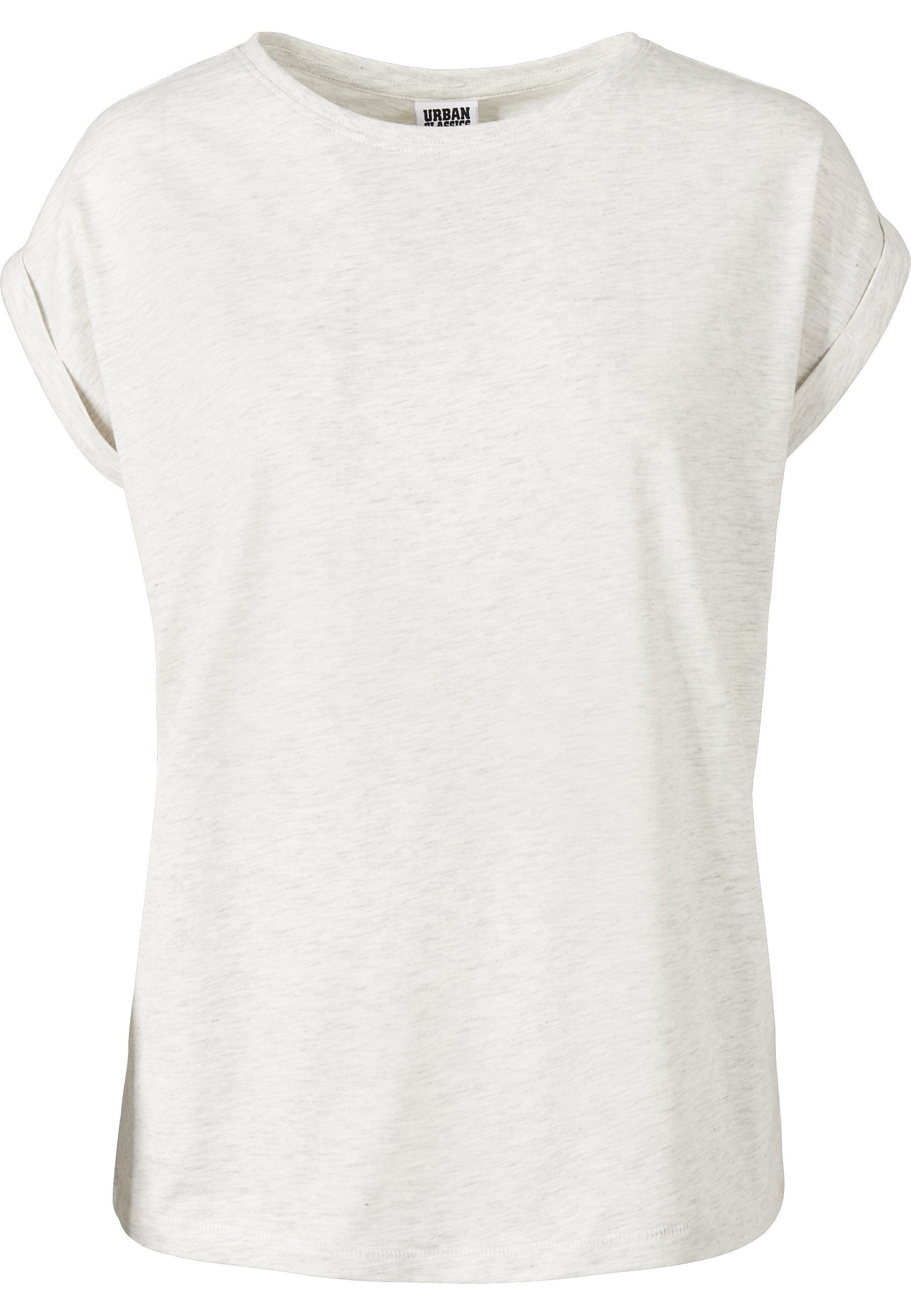 URBAN CLASSICS Kurzarmshirt Urban Classics Damen Ladies Extended Shoulder Tee (1-tlg)