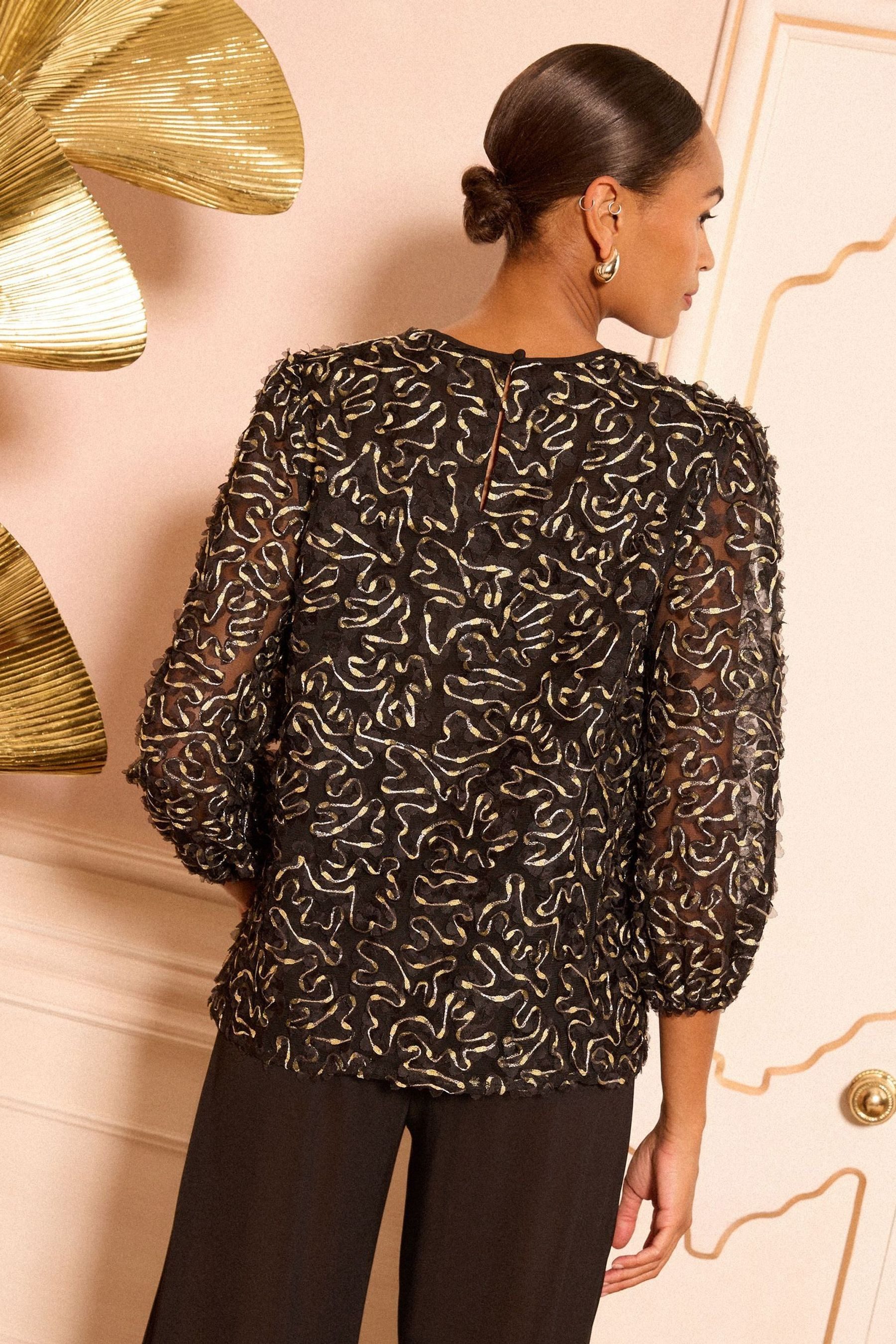 Love & Roses Langarmbluse Love & Roses Pullover mit 3/4-Ärmel (1-tlg) günstig online kaufen