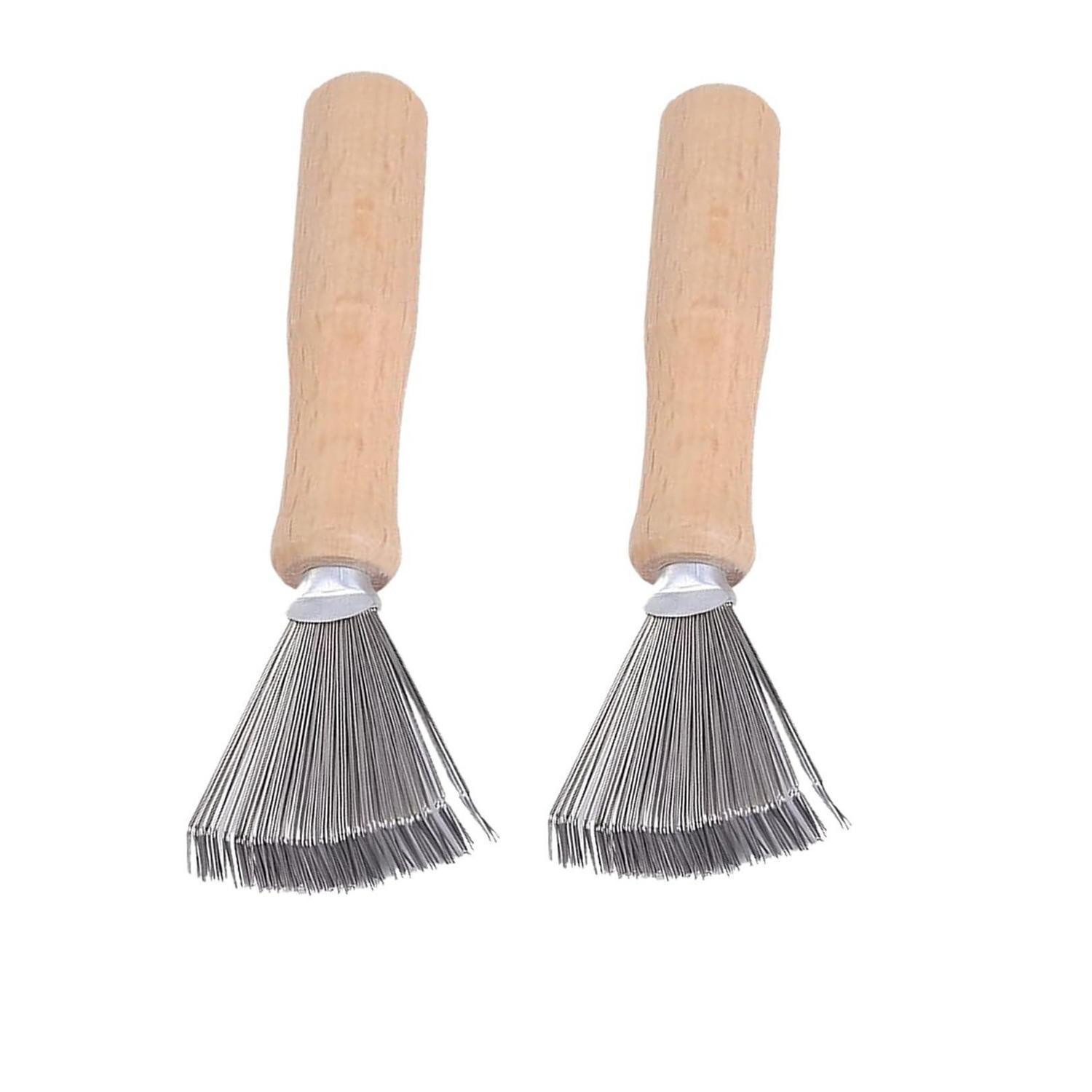 LuxusKollektion Fusselbürste Buerstenreiniger 2er-Set