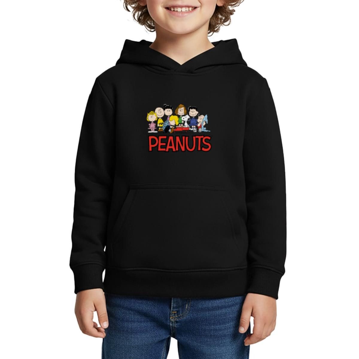 Hoodie Peanuts Snoppy Und Friends Kinder Premium Hoodie