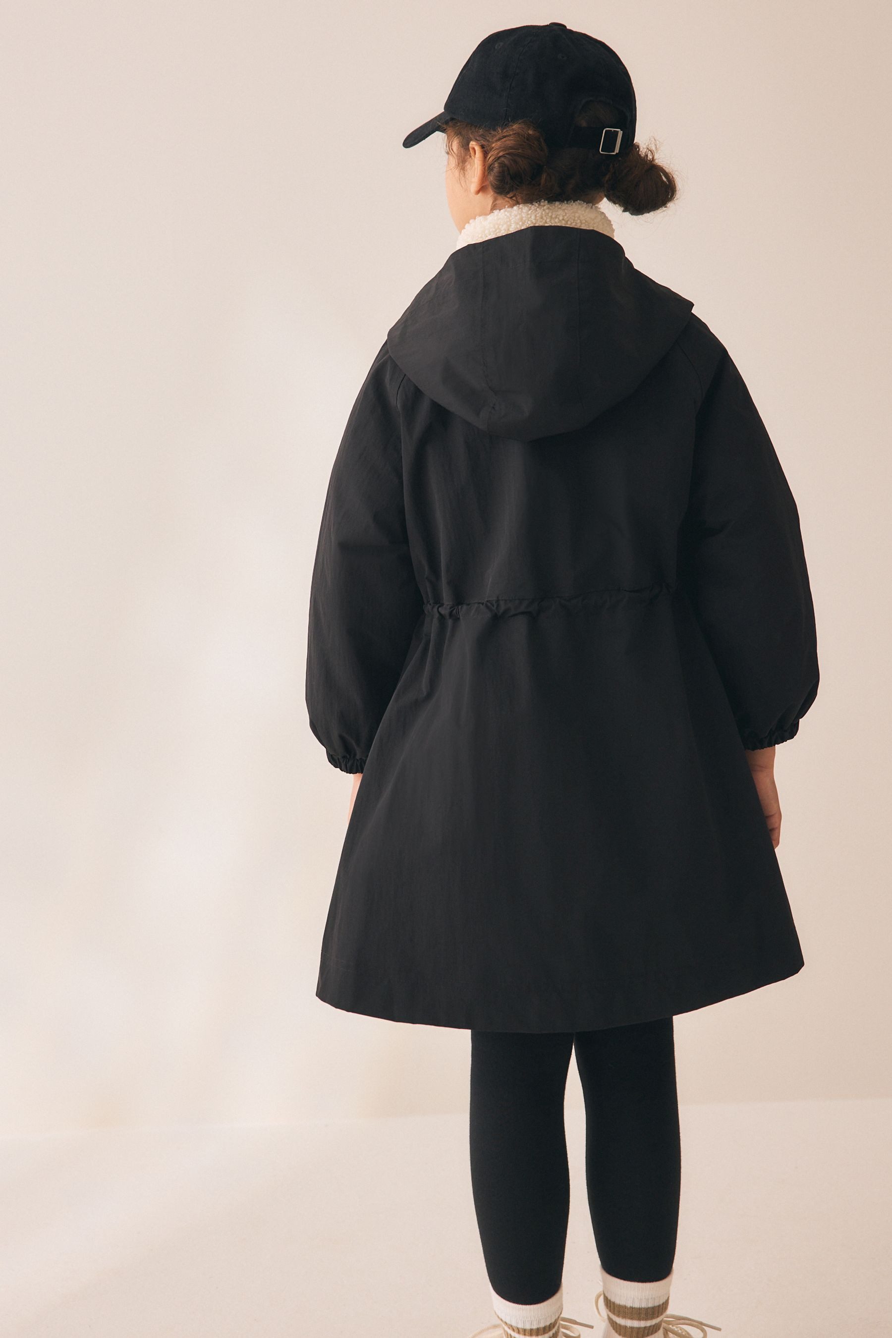 Next Regenjacke Wasserdichte Regenjacke mit Rockdetail (1-St) – Bild 2 von 4