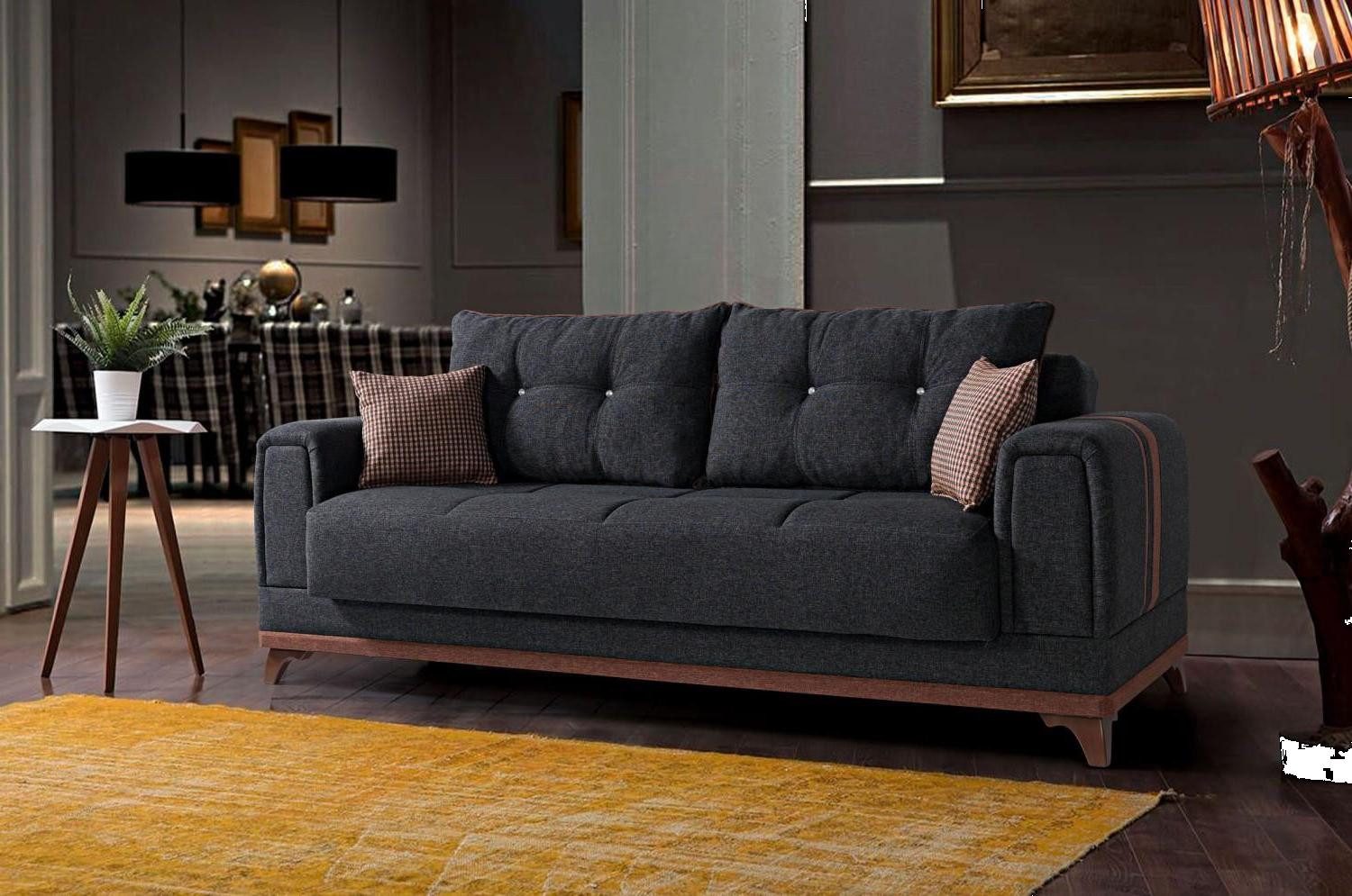 3-Sitzer Elegantes Wohnzimmer-Sofa mit 3 Sitzen und Relax-Funktion, modernes