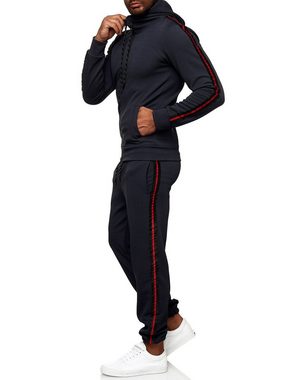 OneRedox Jogginganzug 1004AC (Sportanzug Jogger Trainingsanzug), Fitness Freizeit Casual