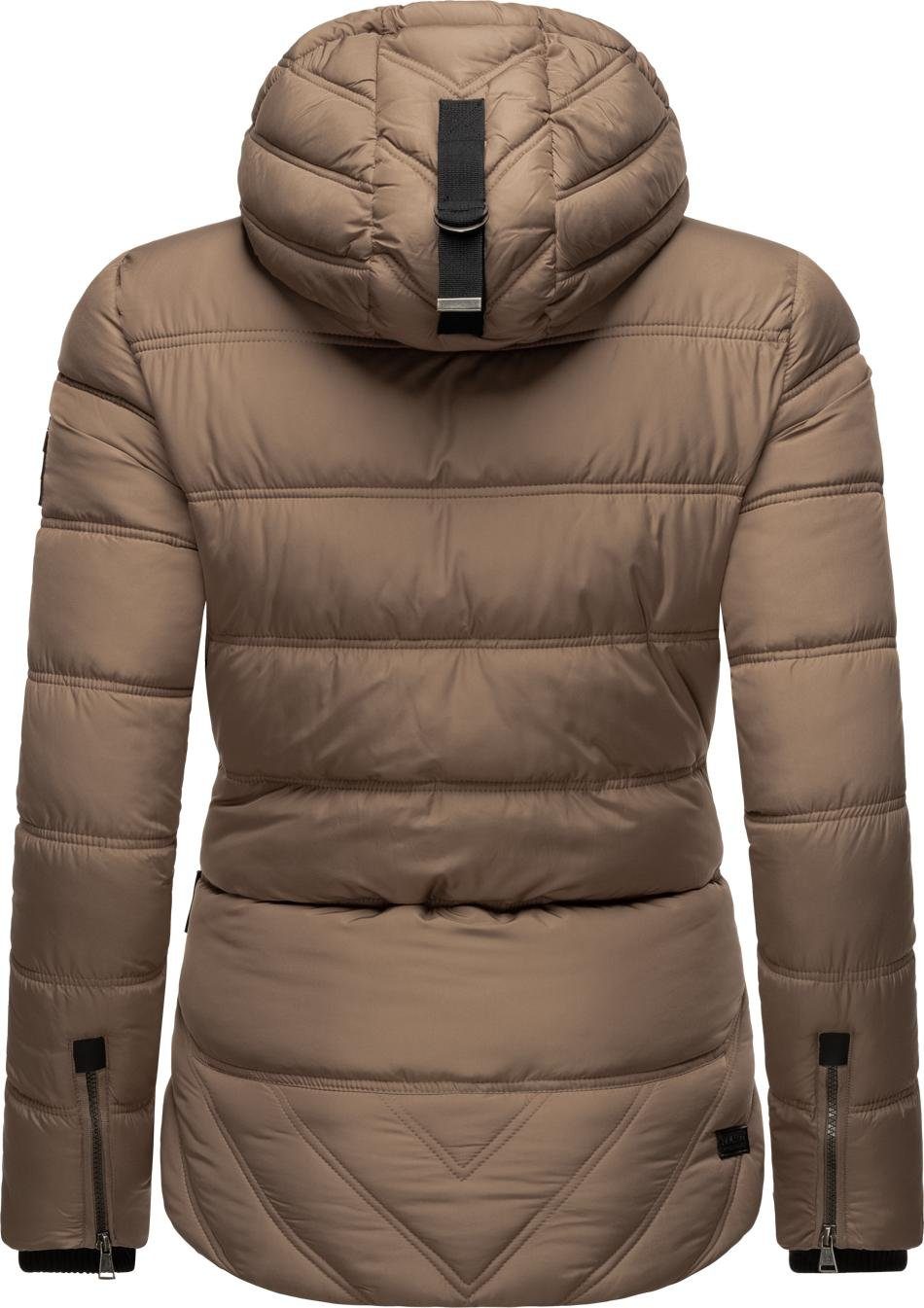 Navahoo Steppjacke Renesmee warm gesteppte Winterjacke mit Kapuze