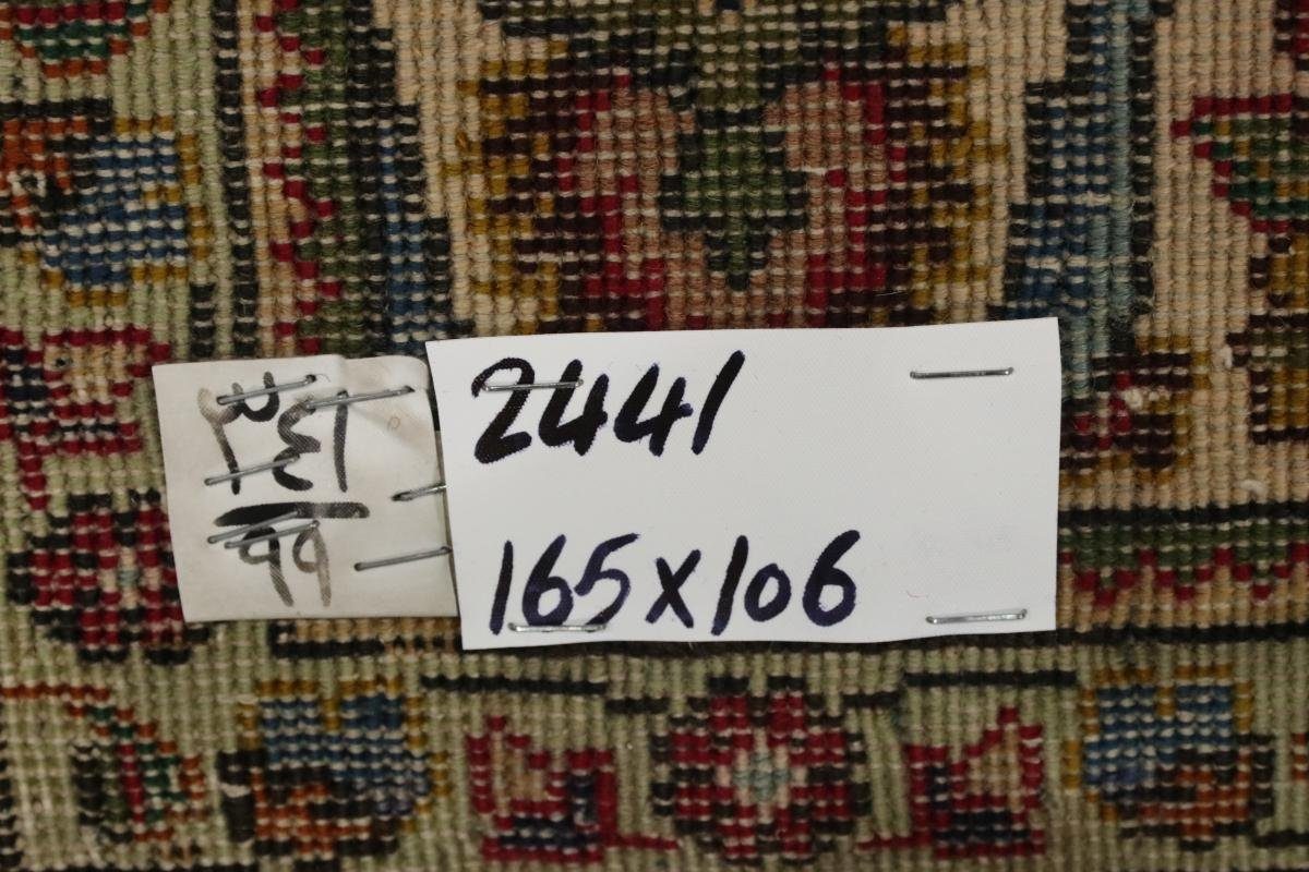 Orientteppich Täbriz 105x166 / Handgeknüpfter Höhe: mm Orientteppich Nain Trading, 10 rechteckig, Perserteppich