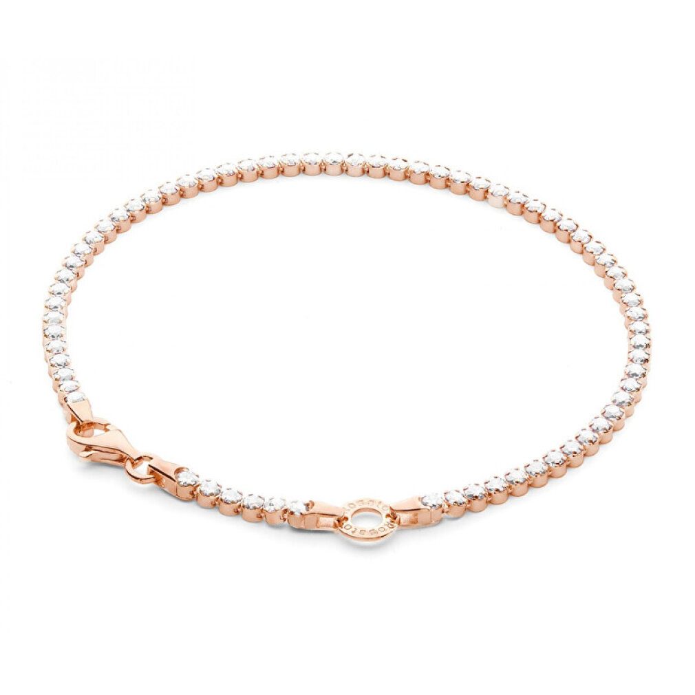 Rosato Armband Charmantes Bronze-Armband mit Charme-Ring Storie RZB041 - Länge: 19 cm