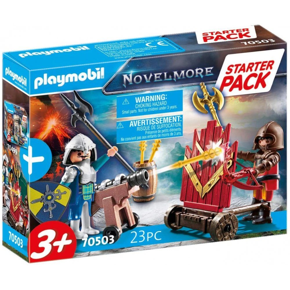 Playmobil® Spiel, Starter Pack Novelmore Ergänzungssset Konstruktionsspielzeug 23 Teile