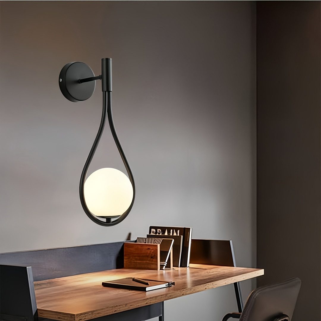 JDONG Wandleuchte Teardrop Design Modern Wall günstig online kaufen
