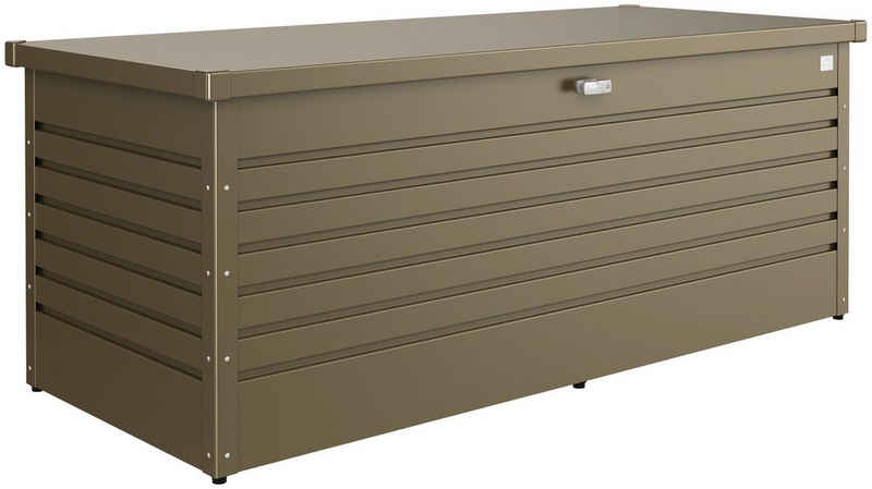 Biohort Aufbewahrungsbox »Freizeitbox 180«, BxTxH: 181x79x71 cm, bronzefarben metallic