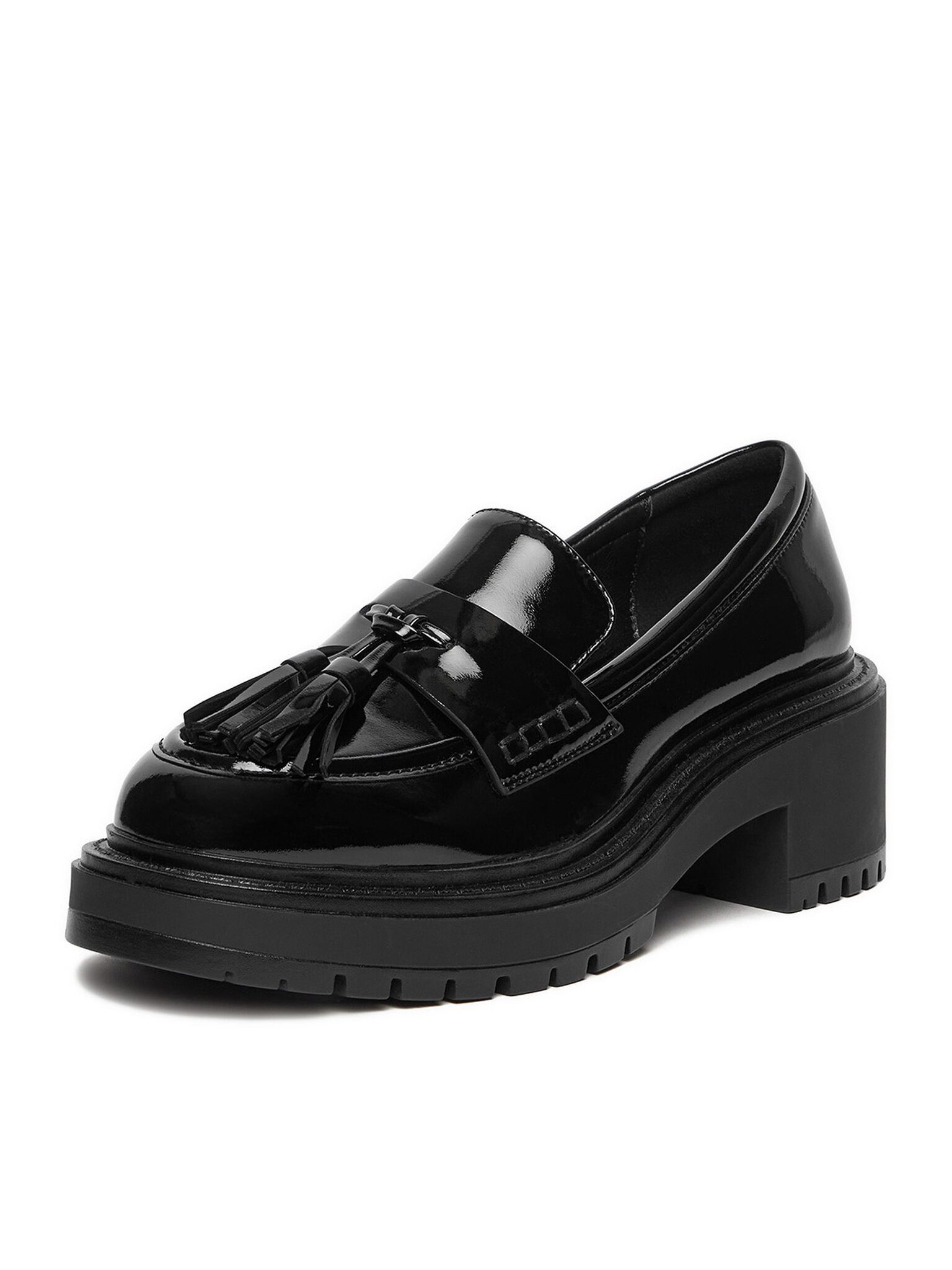 Badura Badura Frauen-Loafers Schwarz C-AVIANA-PM014-03 Mokassin