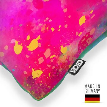 Kissenbezug, VOID (1 Stück), Sofa-Kissen Farbe Festival Malerei Regenbogen schwul Love-Parade Pool-Party Sommer-Party Hipster Trend bunt gemustert farbenfroh