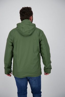 DEPROC Active Regenjacke Friesennerz ANKERGLUT #ankerglutreise MEN FLEECE auch in Großen Größen erhältlich, mit Kapuze und verschweißten Nähten