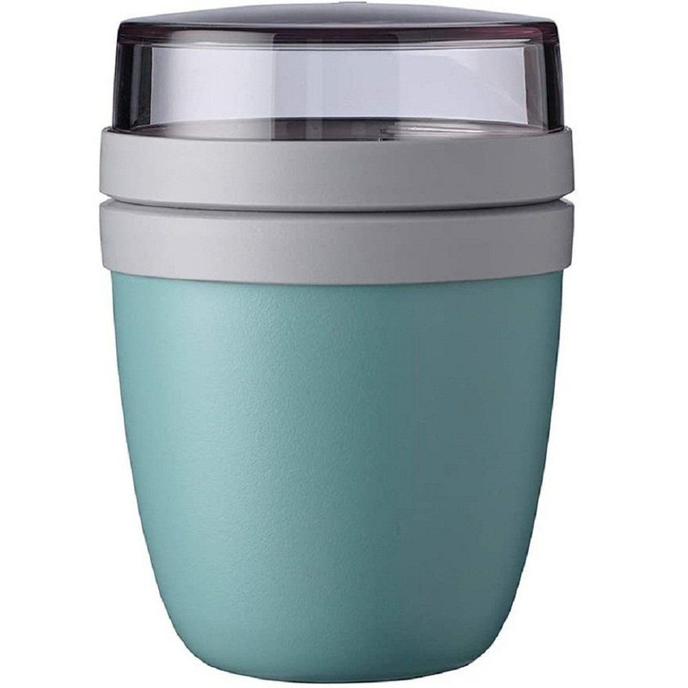 Haiaveng Lunchbox 700 ml praktische Müslibecher, Joghurtbecher, To-Go-Becher, Lunch Pot Geeignet für Gefrierschrank, Mikrowelle und Geschirrspüler Blau