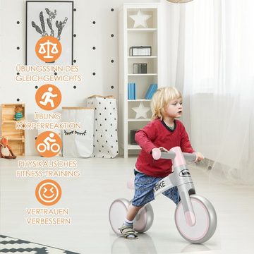 COSTWAY Laufrad »Balance Fahrrad, Balance Bike, Kinderlaufrad«, ohne Pedal, für Kinder von 1-3 Jahre