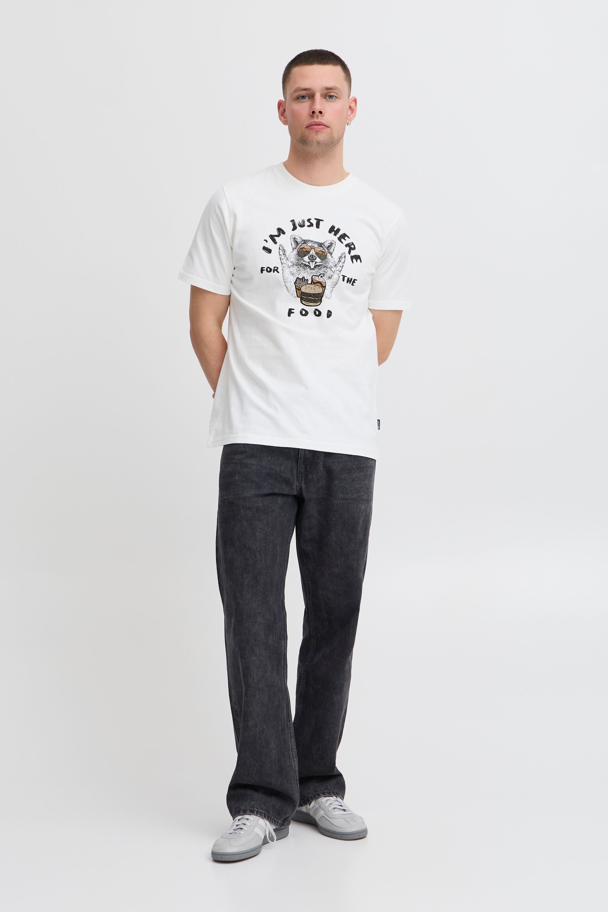 Blend Rundhalsshirt BHJavor (1-tlg) Lässiges T-Shirt mit Print