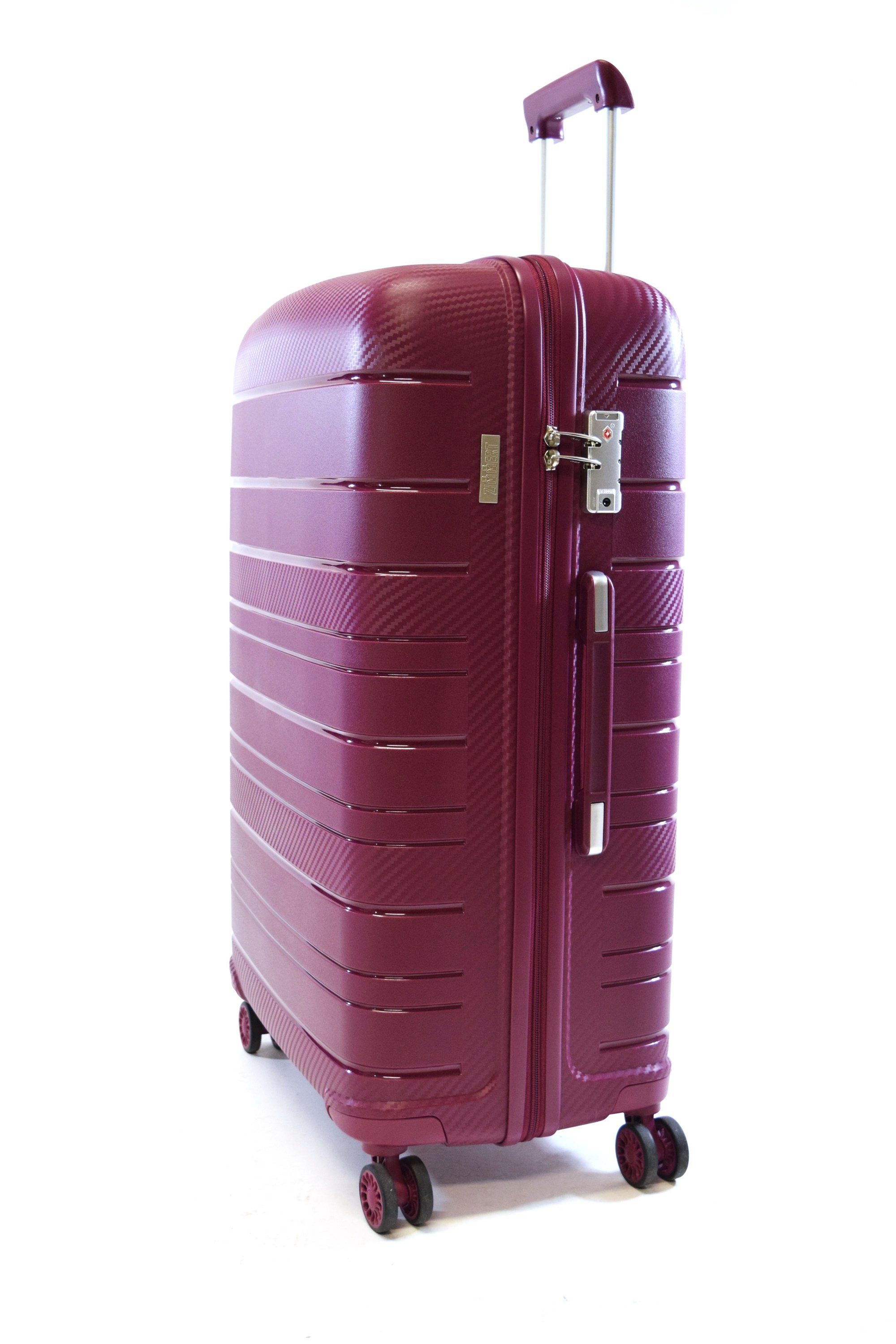 Zimmert Leather Trolley SCROLL-LIGHT bruchsicheres Polypropylen, günstig online kaufen