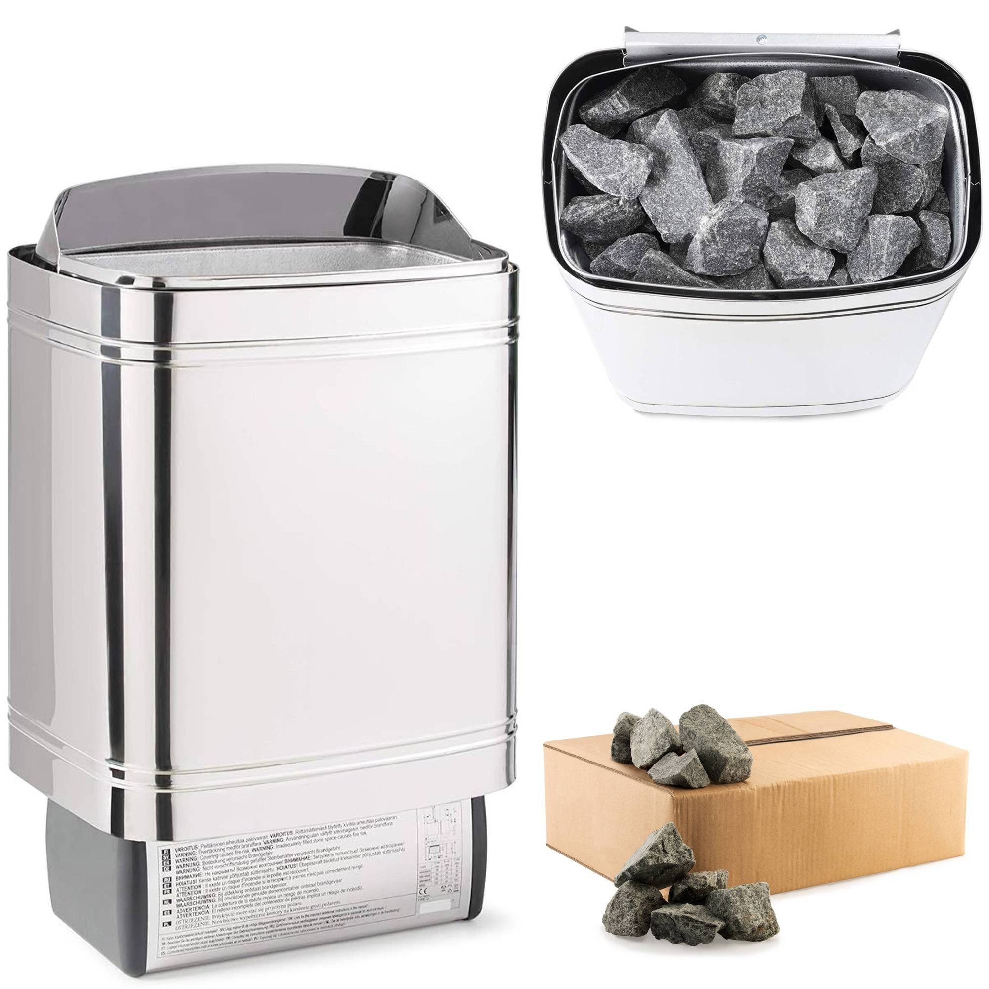 Sentiotec Saunaofen Sentiotec Nordex II Saunaofen finnisch 9 kW mit Sa, 9 kW