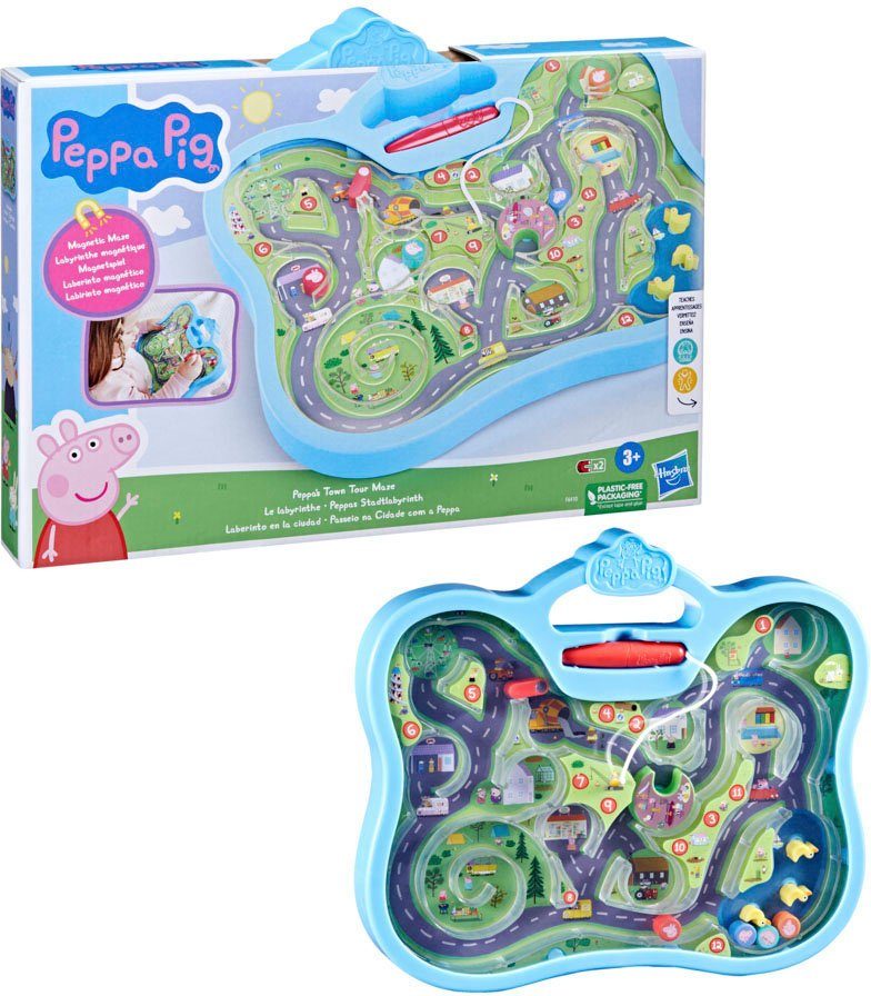 Hasbro Spielwelt Peppa Pig, Peppas Stadtlabyrinth