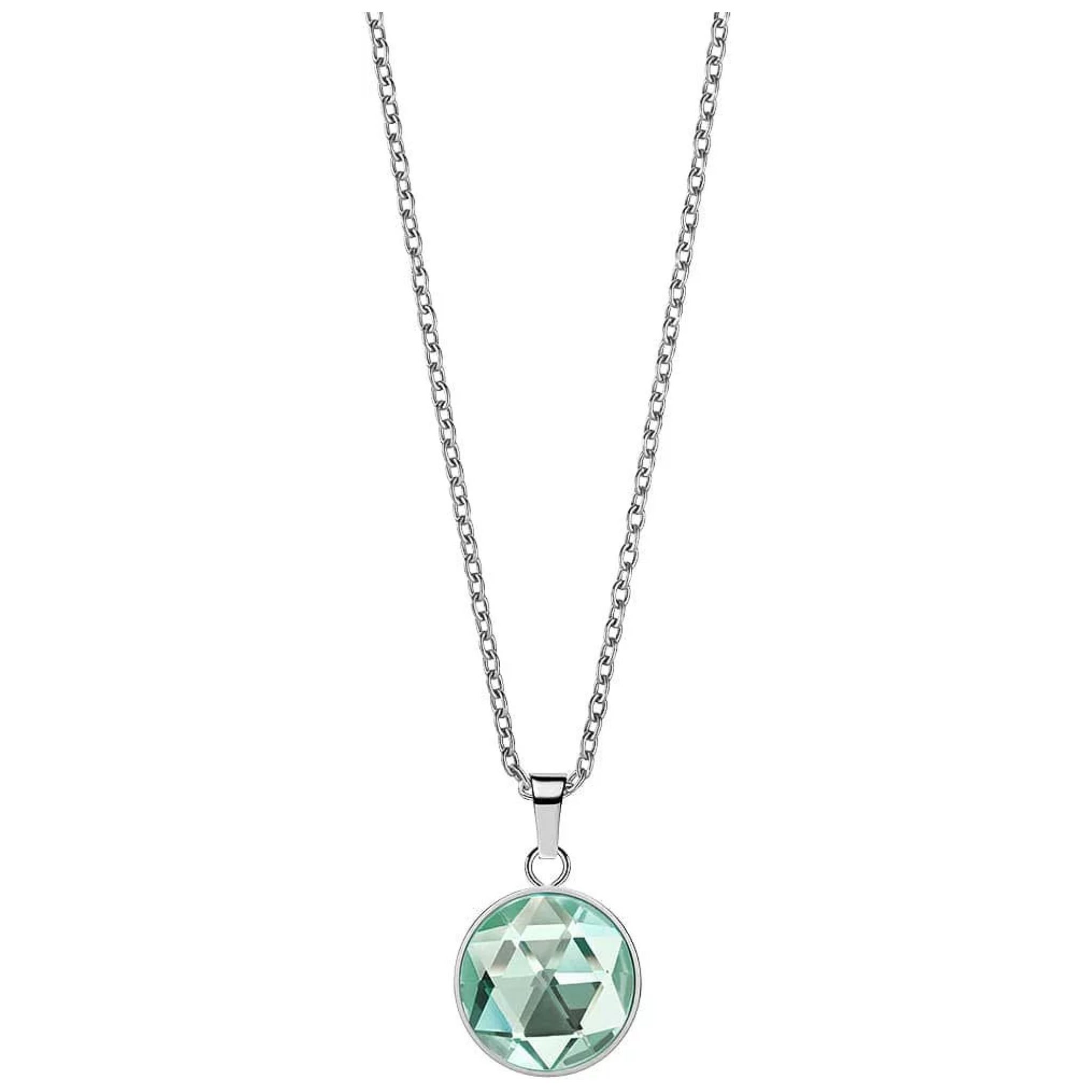 Kette mit Anhänger Halskette aus Edelstahl mit rundem Anhänger - Bering Jewelry
