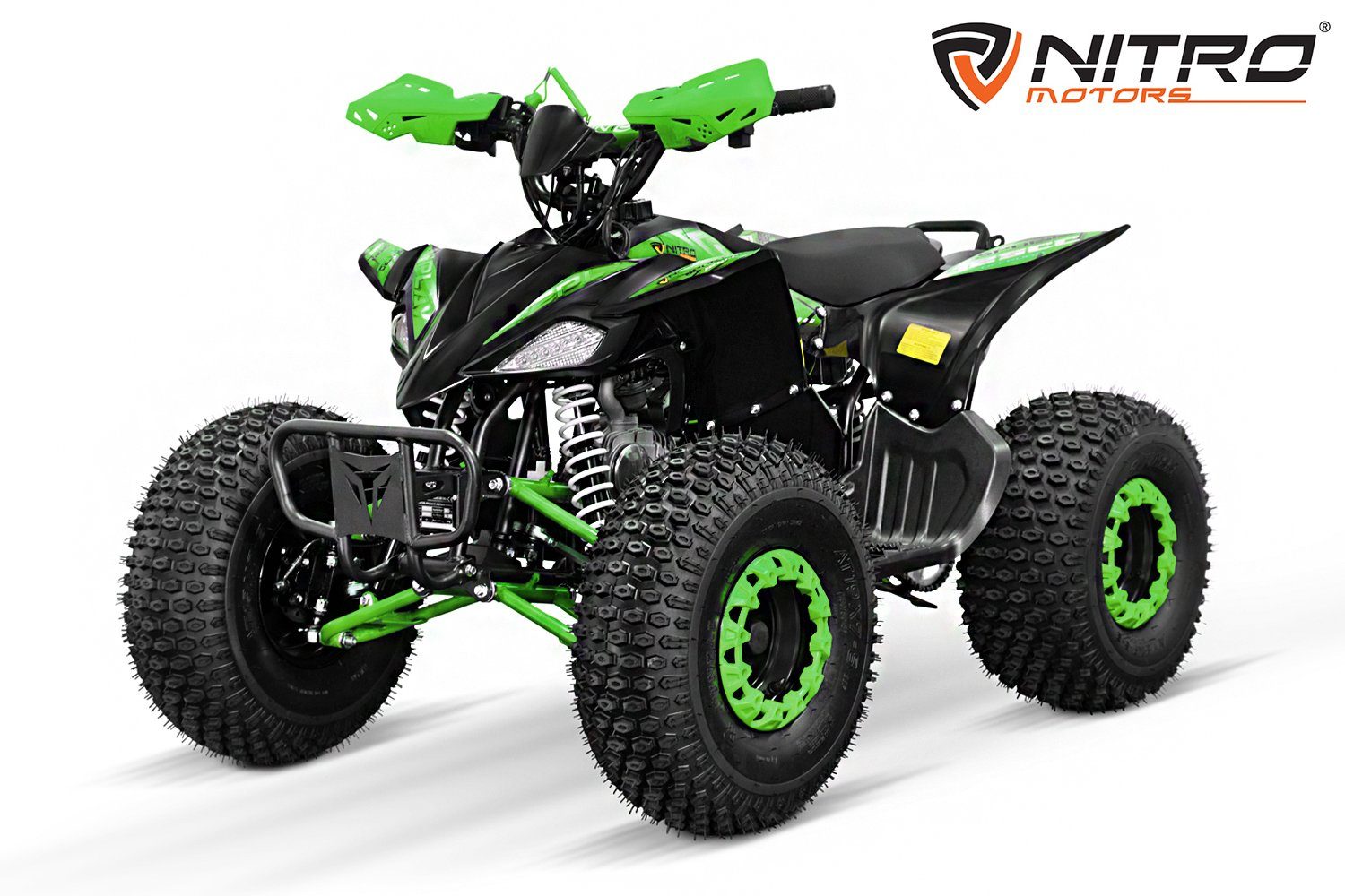 Nitro Motors Quad 125cc midi Kinder Quad Replay RS-AG8 & RS-3G8 Quad ATV Kinderquad, 125,00 ccm Grün | Semi-Automatik | Quads
