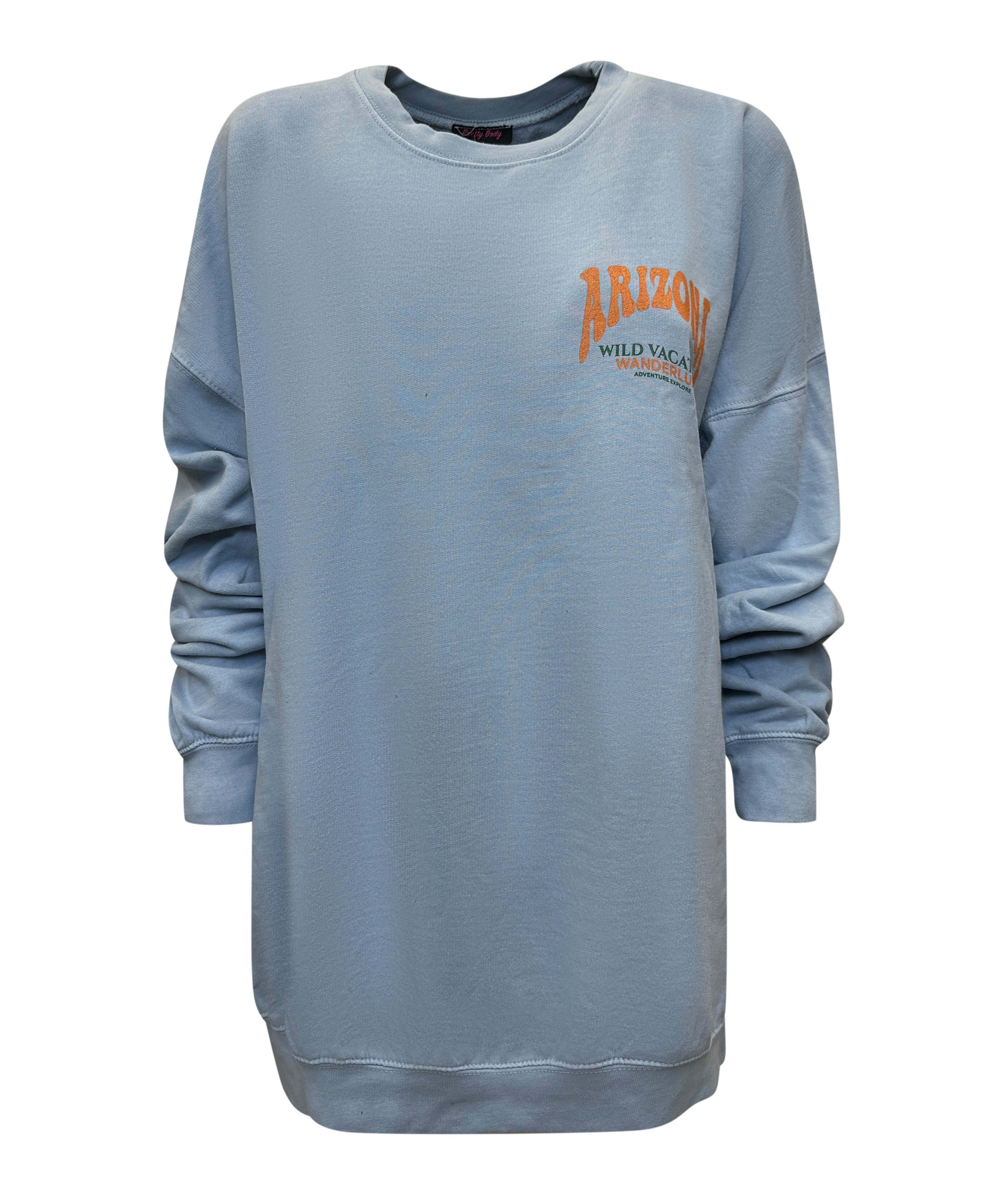 Worldclassca Longsweatshirt Worldclassca Oversized Sweatshirt ARIZONA Print günstig online kaufen