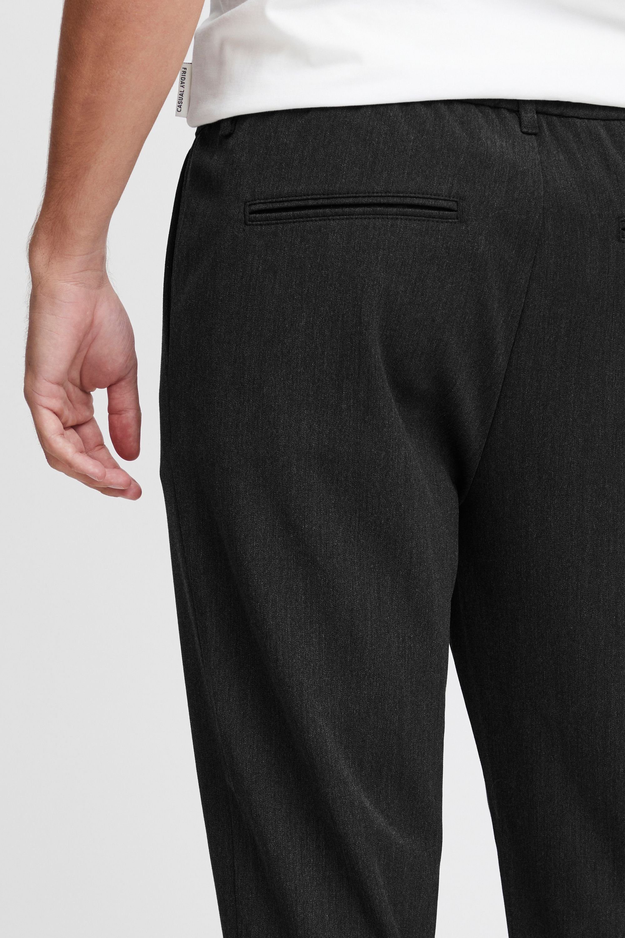 Casual Friday melange 20504943 CFMarc performance Dark pnts (50818) pleat Stoffhose grey with 