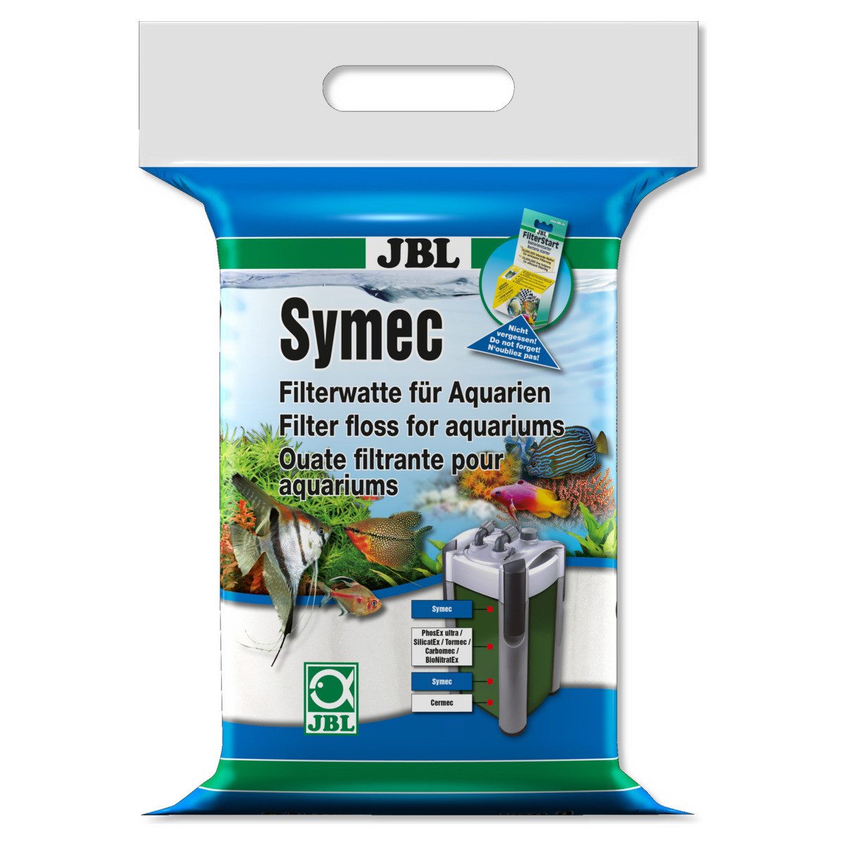 JBL GmbH & Co. KG Aquariumfilter Symec Filterwatte 100 g