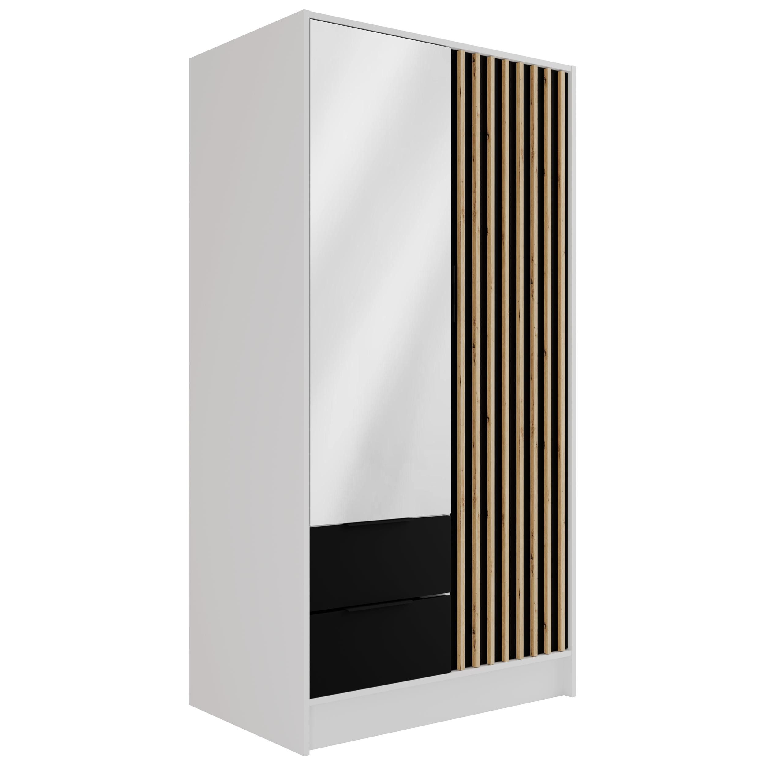 ALTDECOR Drehtürenschrank NELIA (Kleiderschrank Garderobenschrank mit günstig online kaufen
