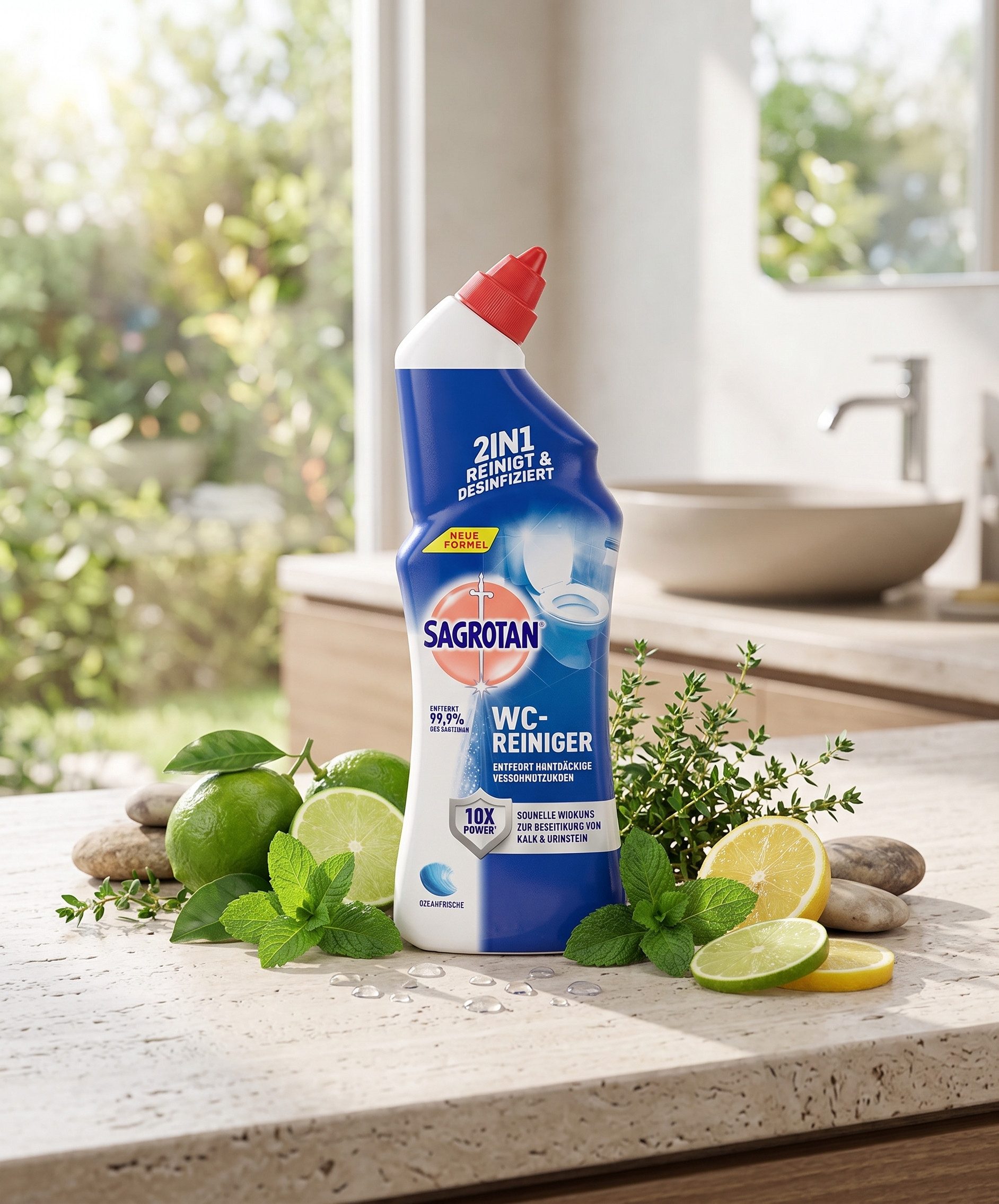 SAGROTAN Sagrotan WC-Reiniger Ozeanfrische WC-Reiniger