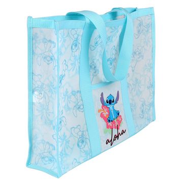 Sarcia.eu Umhängetasche Stitch Disney Transparente Tasche, große Umhängetasche 47x35x10cm
