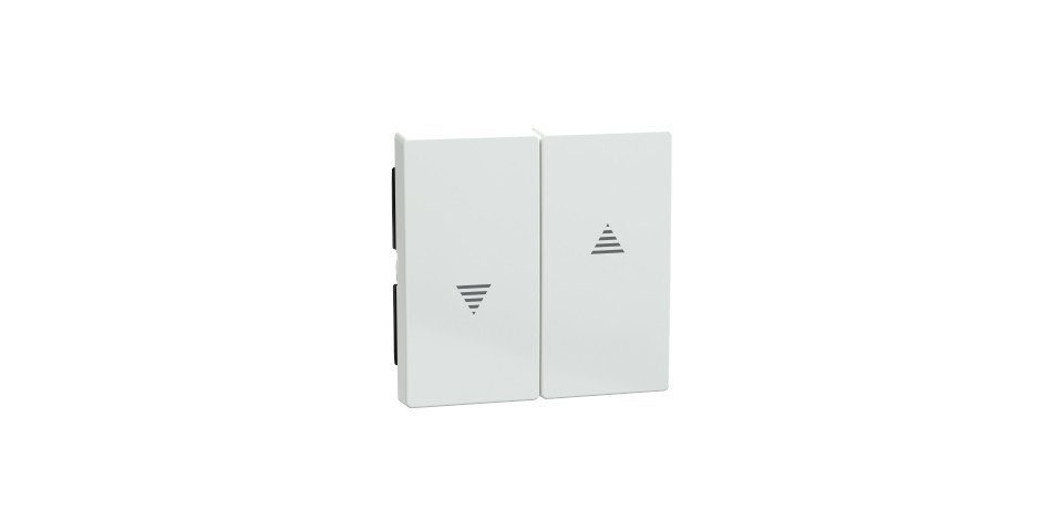 merten Lichtschalter Merten Jalousie-Wippe System M, aktivweiß, 432425
